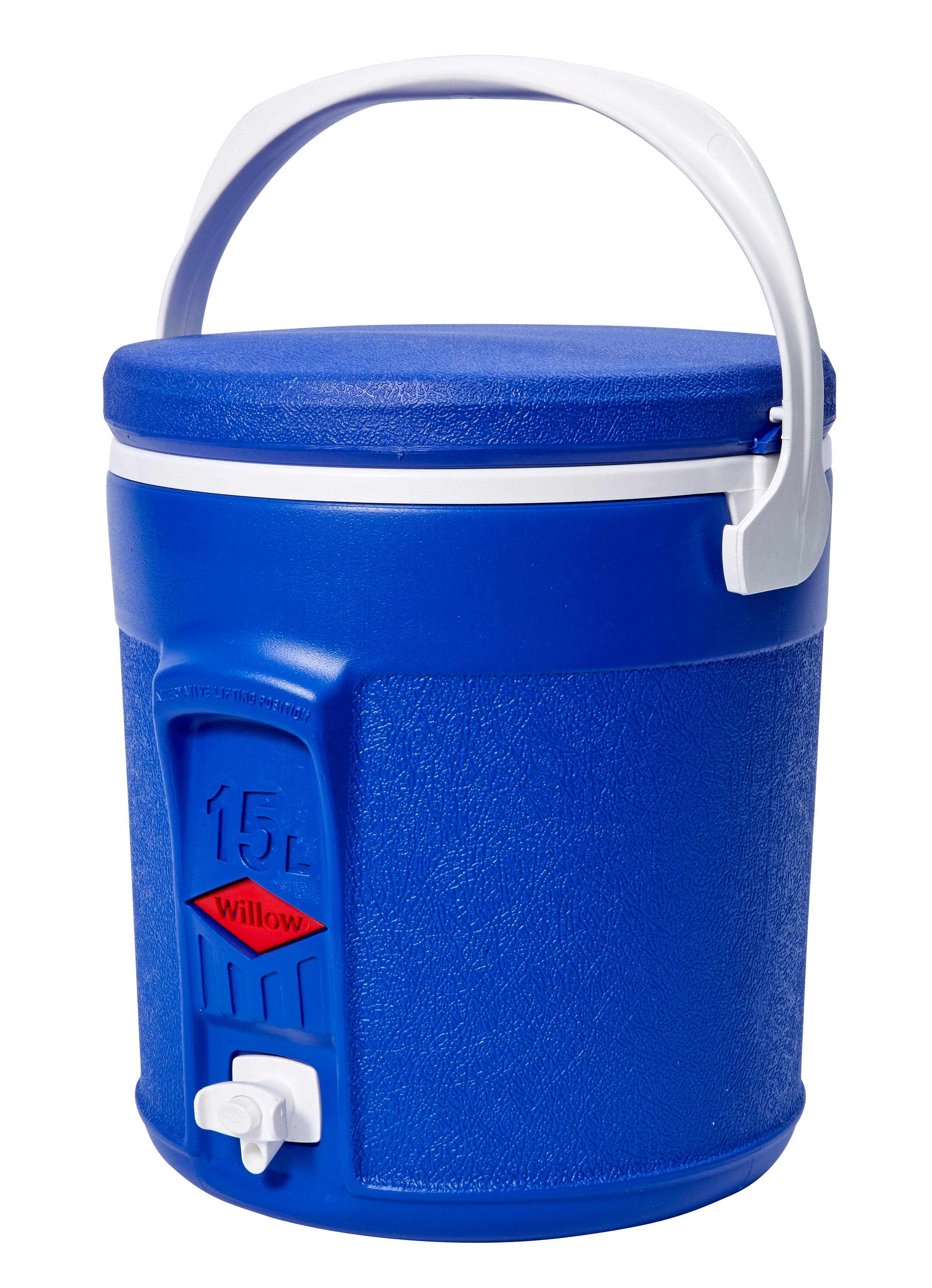 Willow Jug Cooler With Tap Round Blue 15L