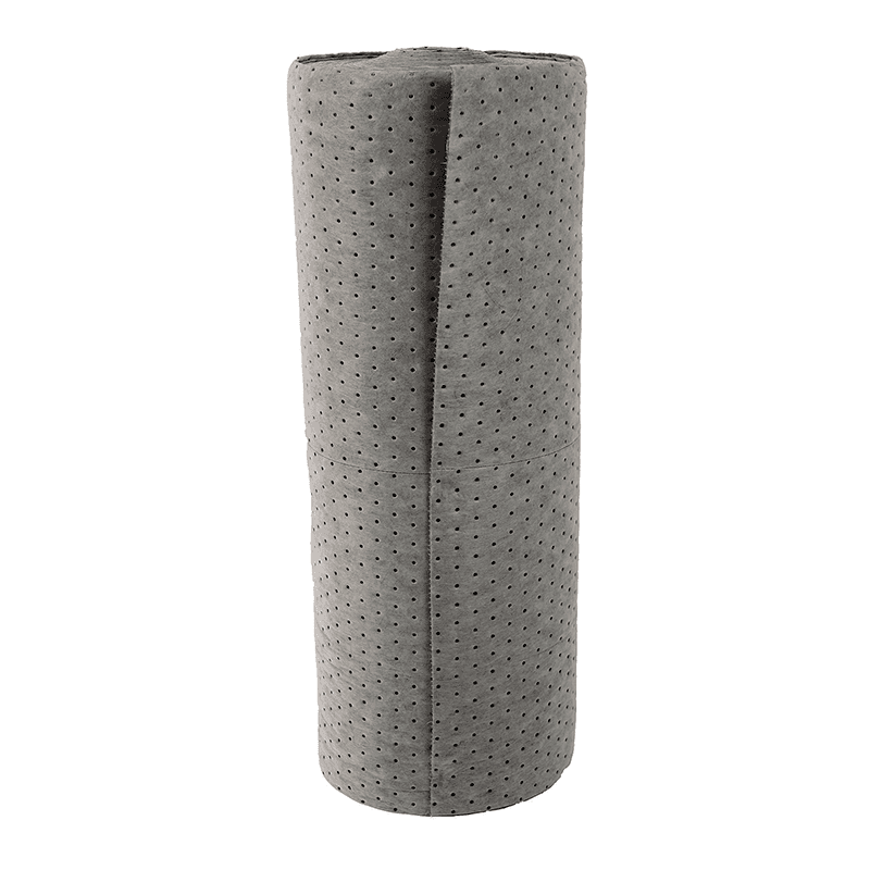 Envirosmart Spillsmart Absorbent Rolls 48cm wide x 44m (Poly General Purpose Perforated Half Roll, Heavy Weight)