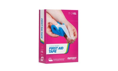 FastAid Paper Tape, Hypoallergenic, 2.5Cm X 9M, 1Pk