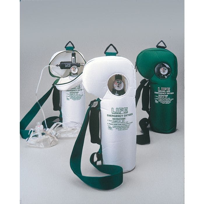 First Aid Only Oxygen Tank SoftPac, 6 LPM Fixed Flow