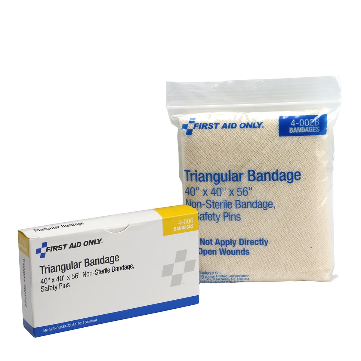 40"x40"x56" Muslin Triangular Bandage, 1/box