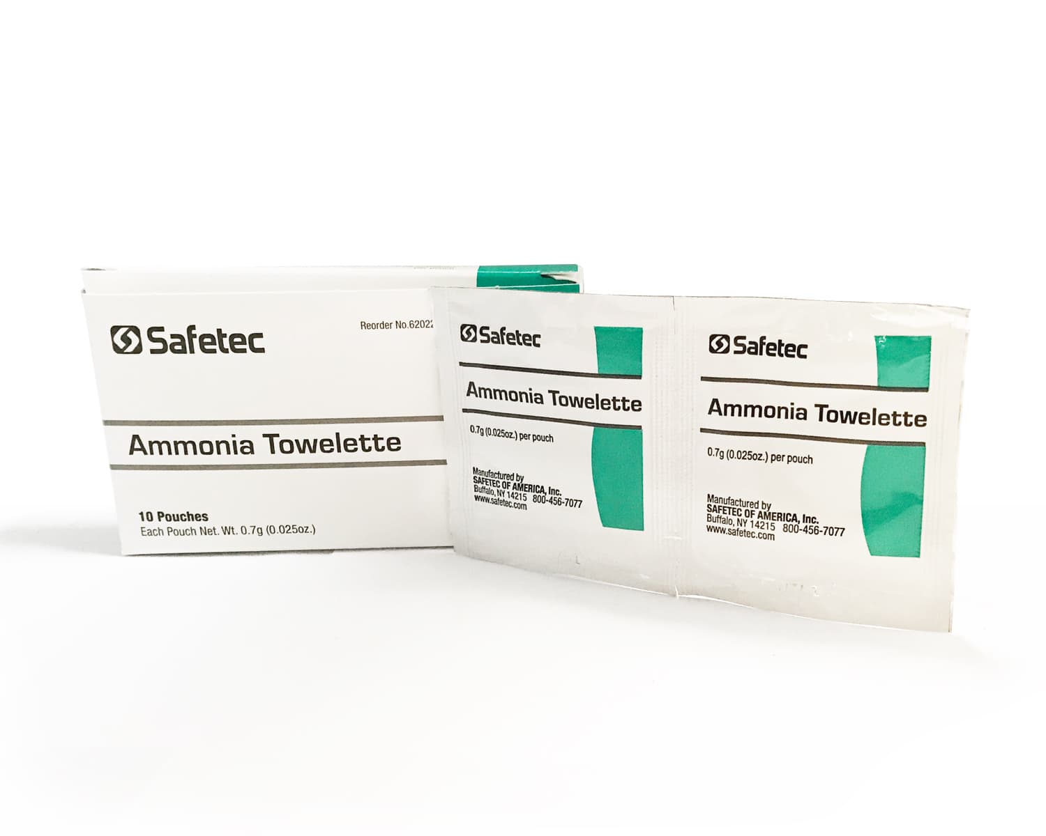 Ammonia Inhalant Wipes, 10/Box