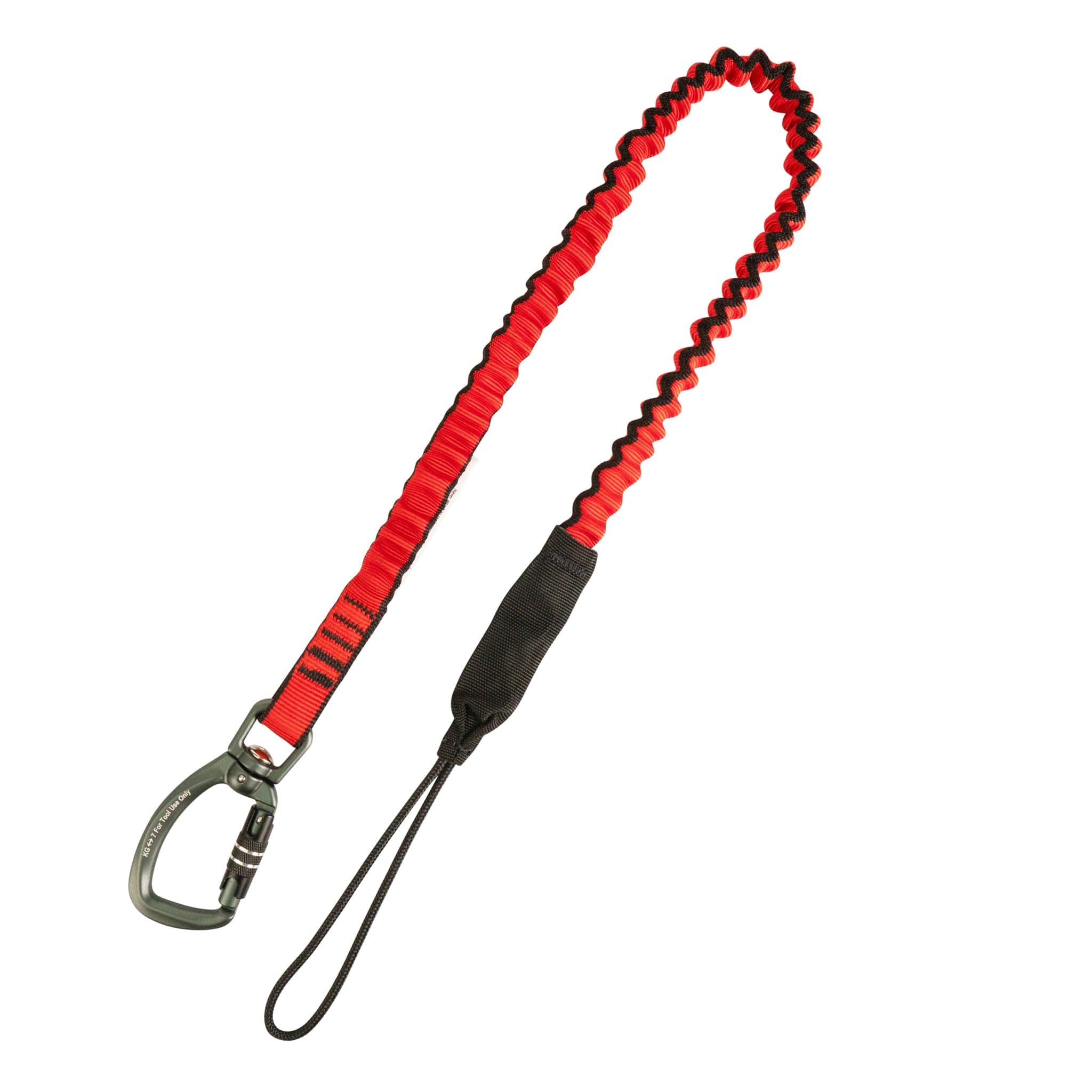 GRIPPS Bungee Tether Dual-Action Swivel Carabiner - 7kg/15lb