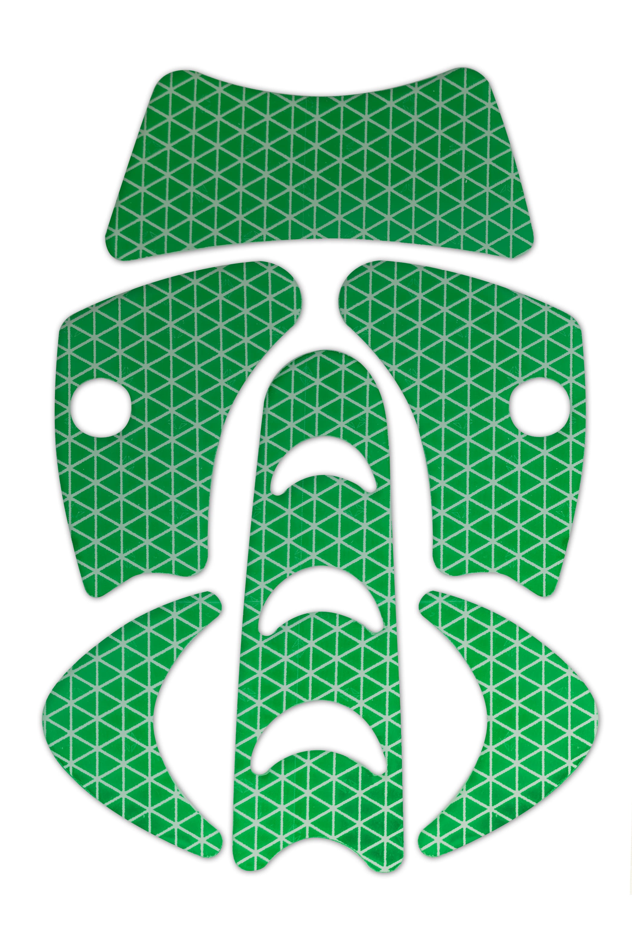 Kask Hi-Viz reflective decal set