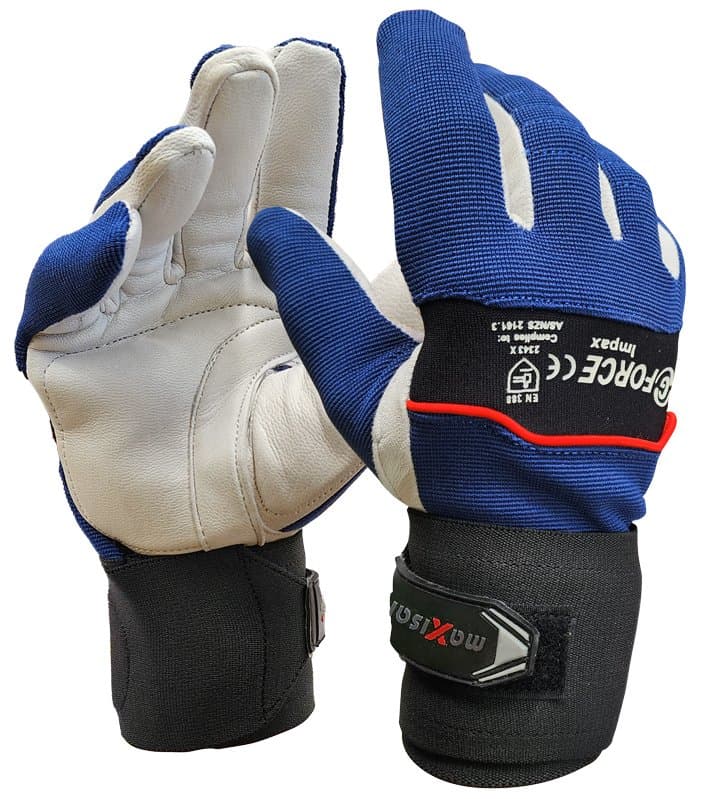 Maxisafe G-Force Impax Anti-Vibration Mechanics Glove (6 Pairs)