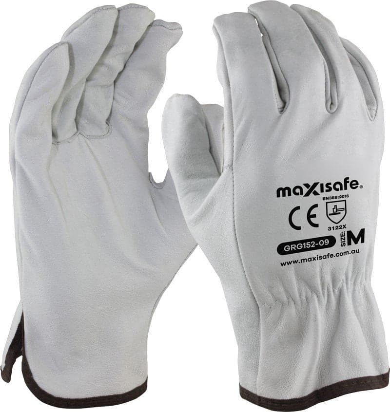 Maxisafe Economy Full Grain Rigger Glove (12 Pairs)