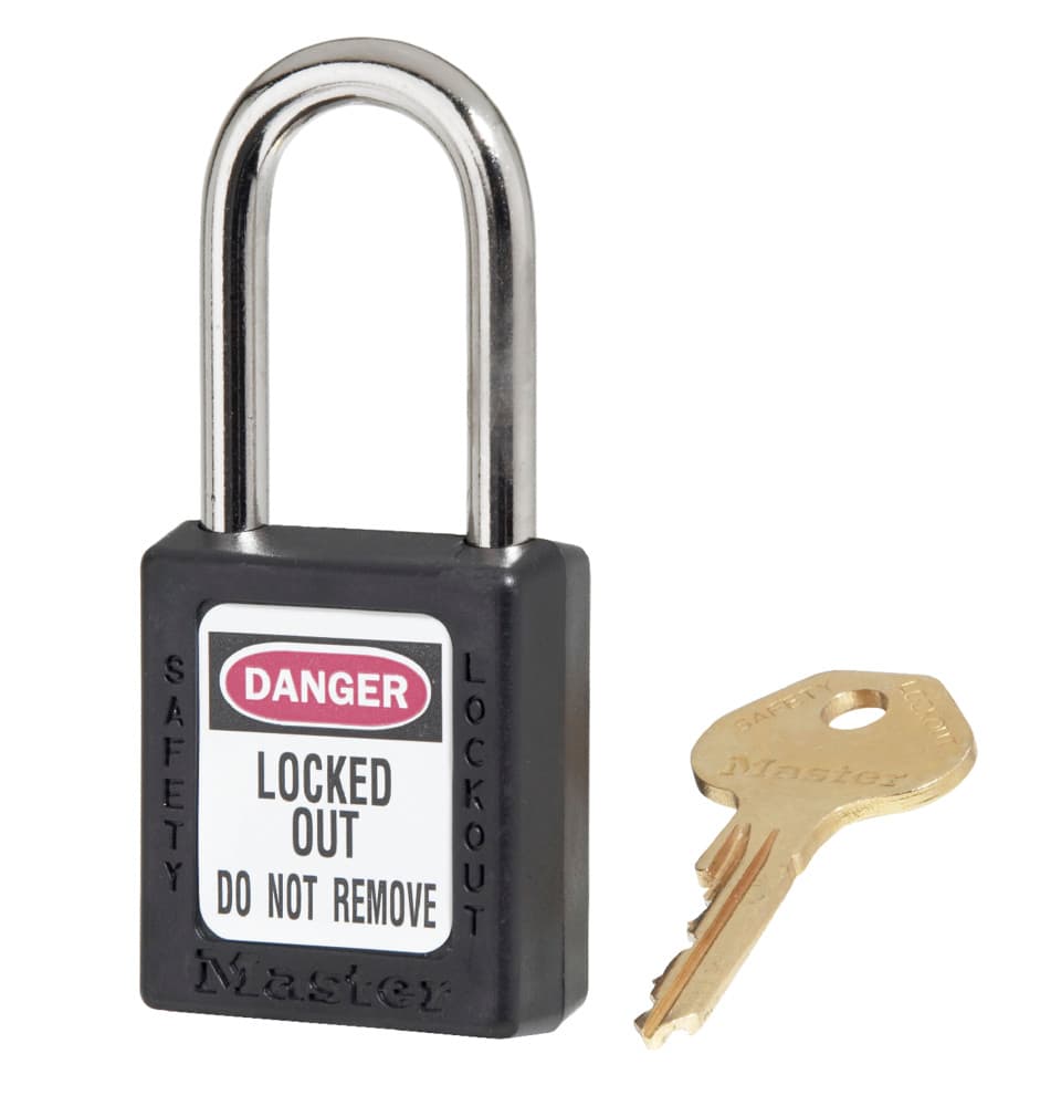 Master Lock Safety Padlock 410 3XX0001 Black