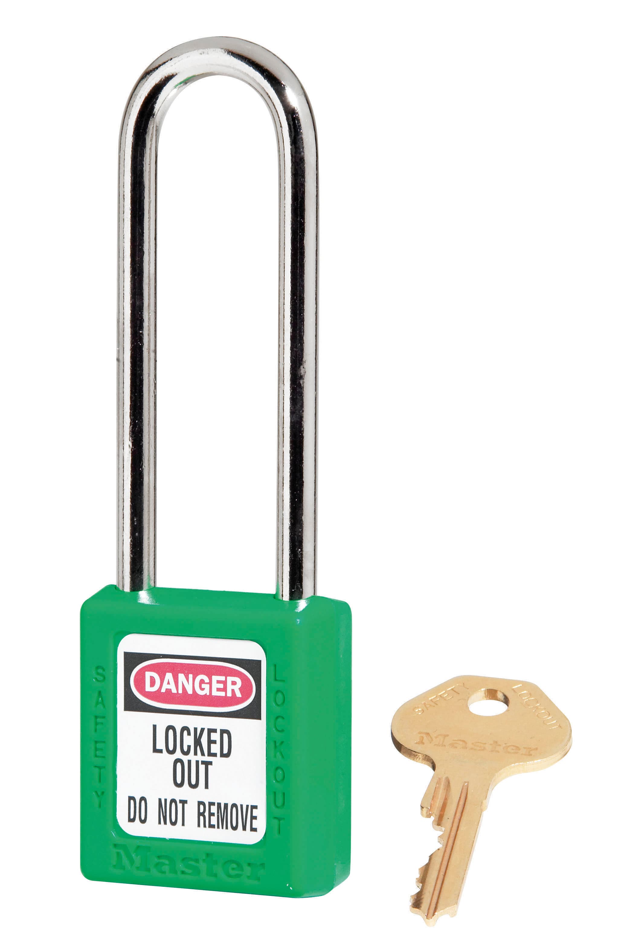 Master Lock Safety Padlock 410 KD 76Mm Shackle Green