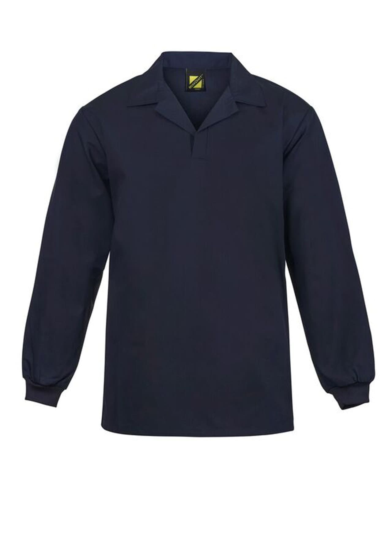 Workcraft Long Sleeve Food Industry Jacshirt (Dark Navy)