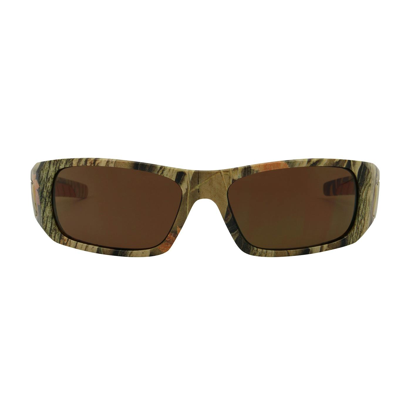 Full Frame Safety Glasses with Camouflage Frame, Brown Lens and Anti-Scratch / Anti-Fog Coating, Camouflage (250-53-1024) - OS_1