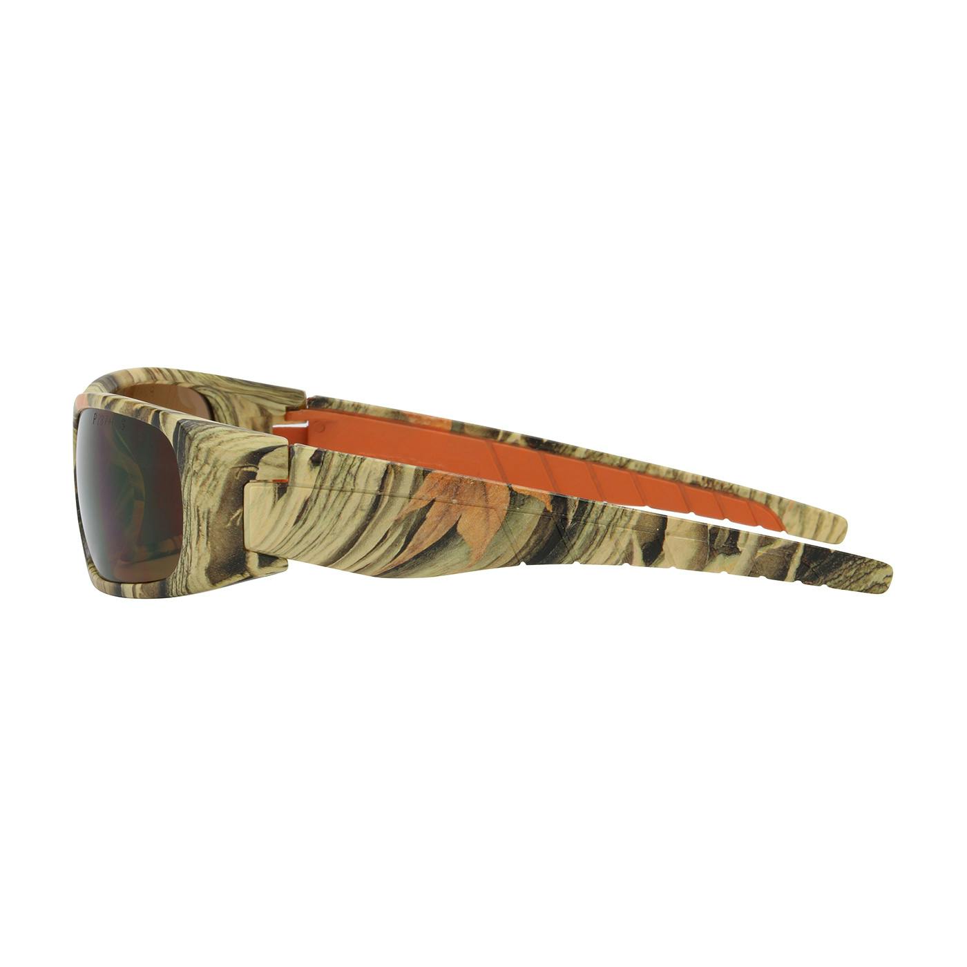 Full Frame Safety Glasses with Camouflage Frame, Brown Lens and Anti-Scratch / Anti-Fog Coating, Camouflage (250-53-1024) - OS_3