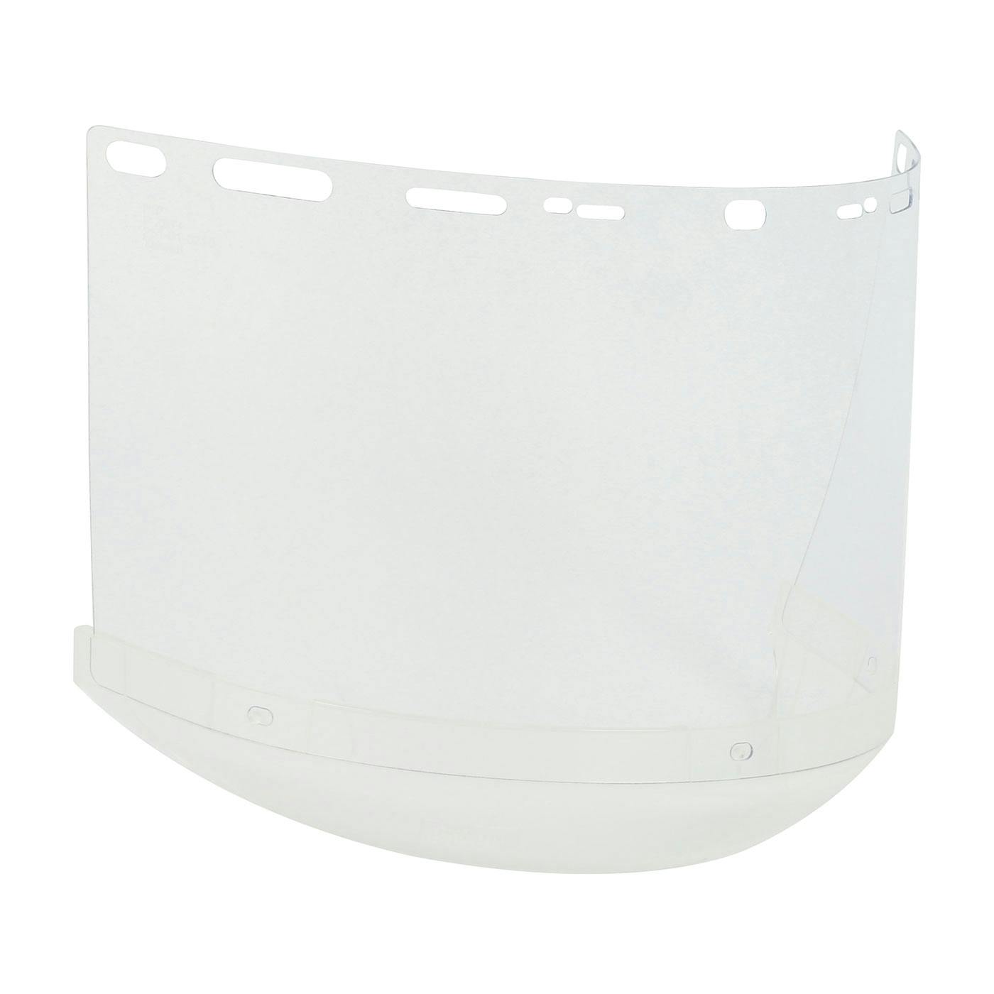 Universal Fit Polycarbonate Safety Visor with Chin Cup - .040" Thickness, Clear (251-01-5210) - OS_1