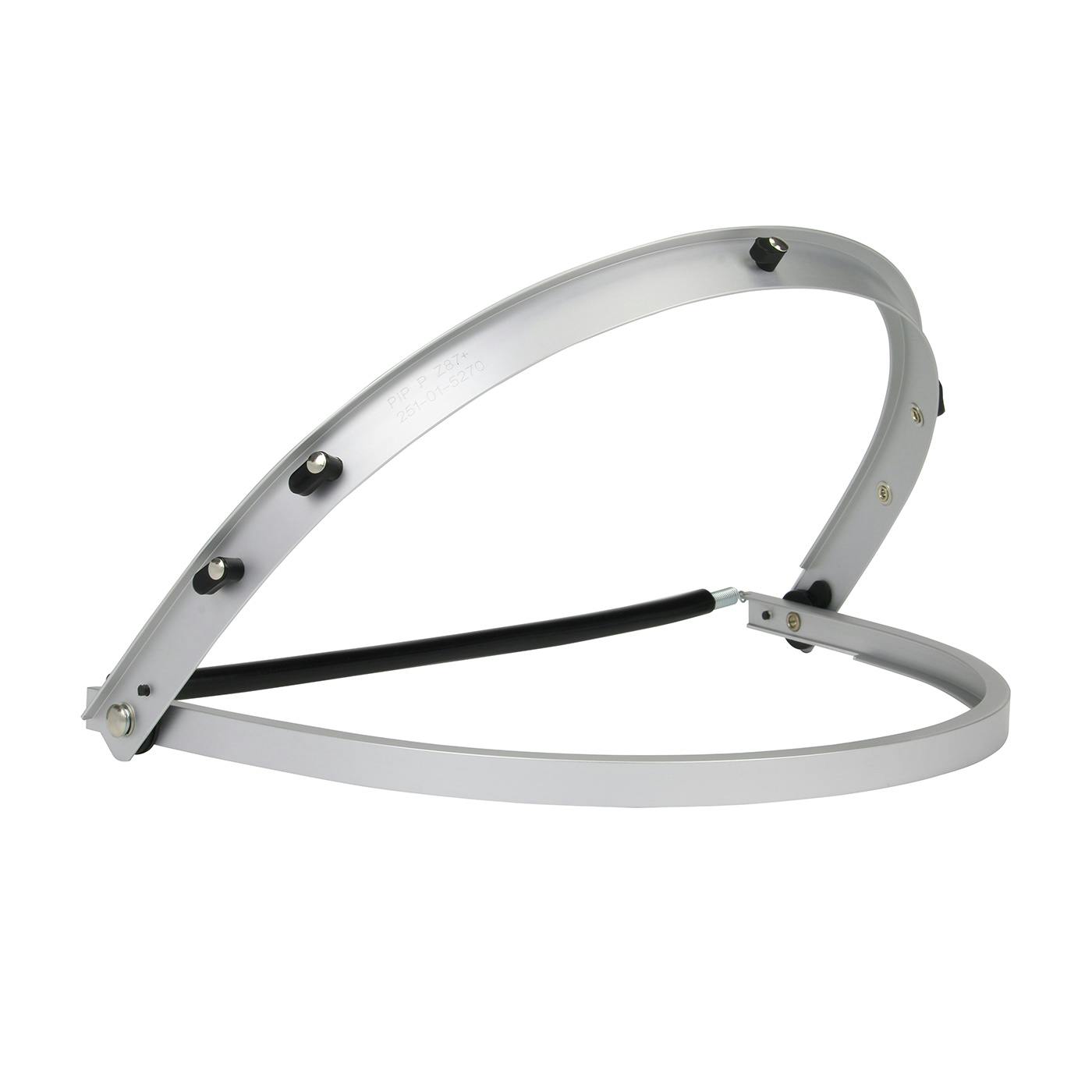 Aluminum Face Shield Bracket for Full Brim Hard Hats, Silver (251-01-5270) - OS_2