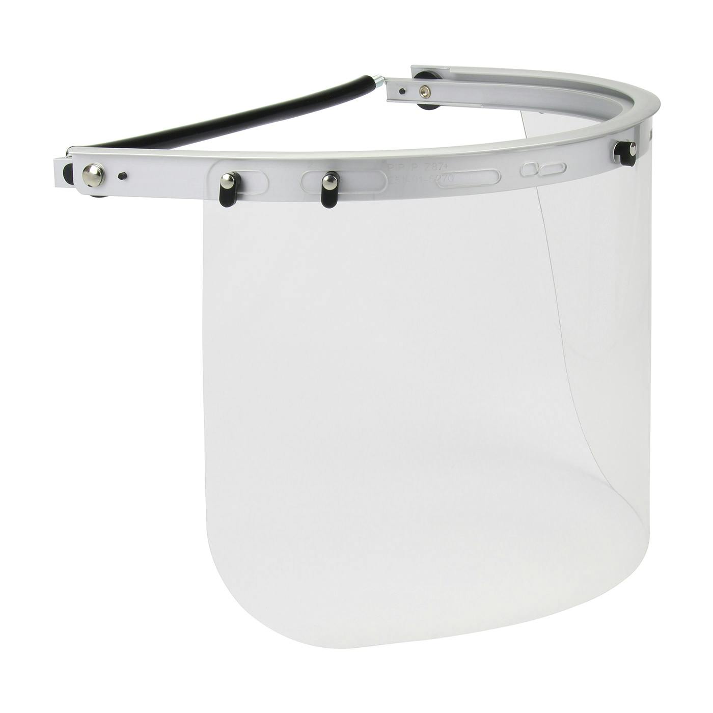 Aluminum Face Shield Bracket for Full Brim Hard Hats, Silver (251-01-5270) - OS_3