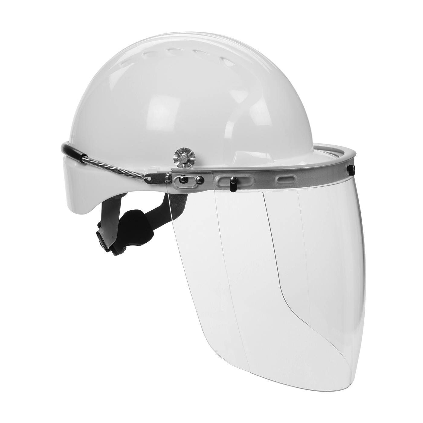 Aluminum Face Shield Bracket for JSP® Evolution® Cap Style Hard Hats, Silver (251-01-6230-JSP) - OS
