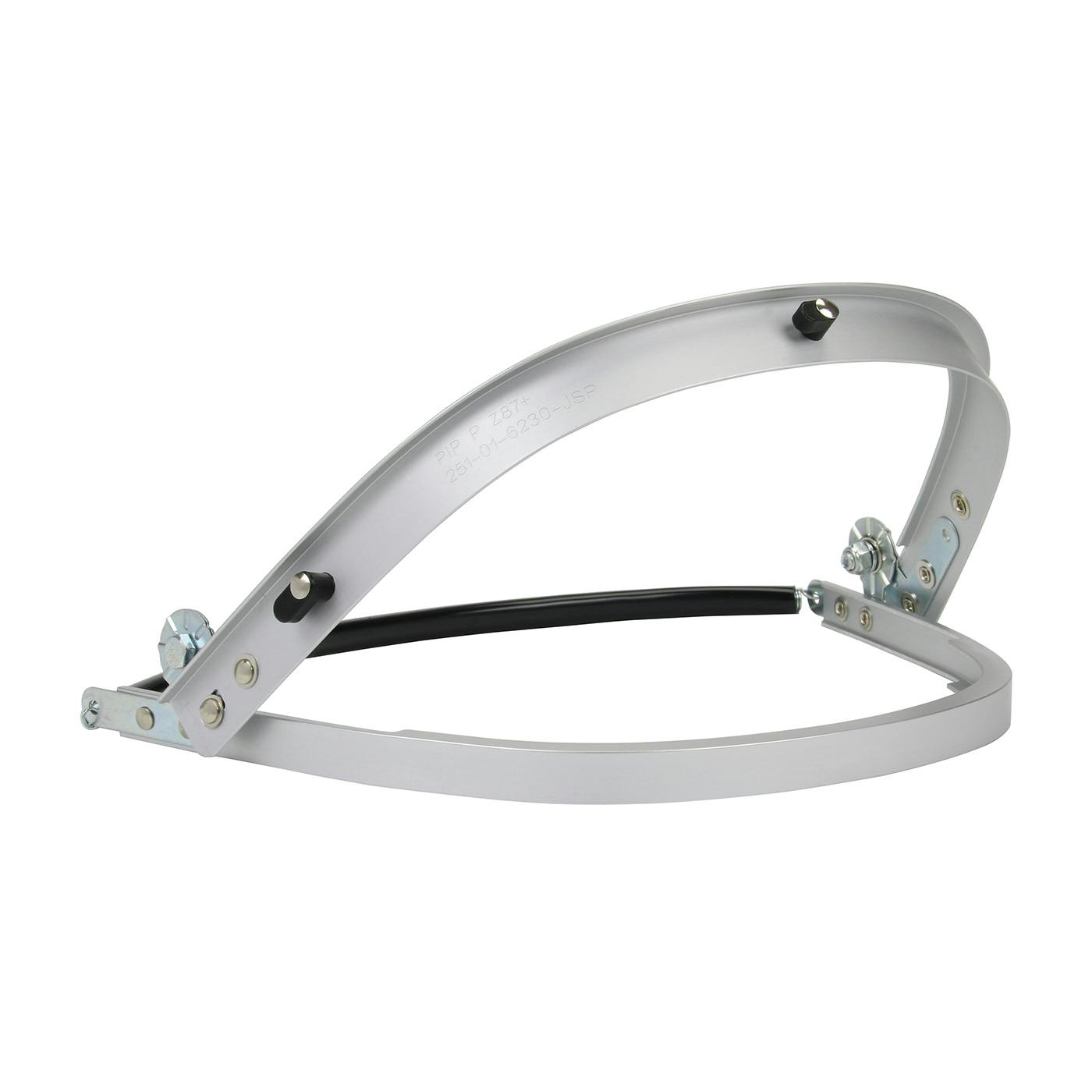 Aluminum Face Shield Bracket for JSP® Evolution® Cap Style Hard Hats, Silver (251-01-6230-JSP) - OS_2