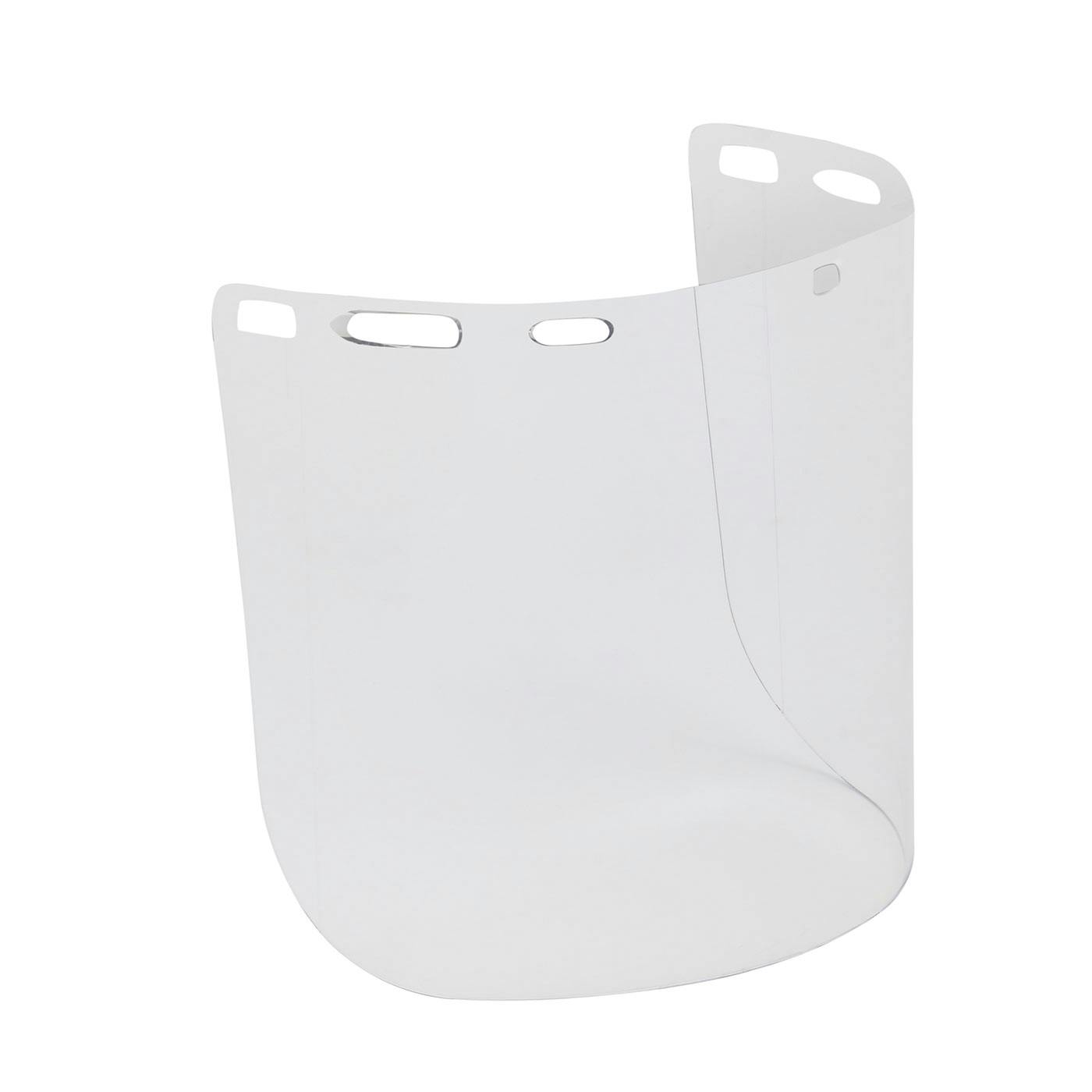 Uncoated Polycarbonate Safety Visor - Clear, Clear (251-01-7301) - OS_1