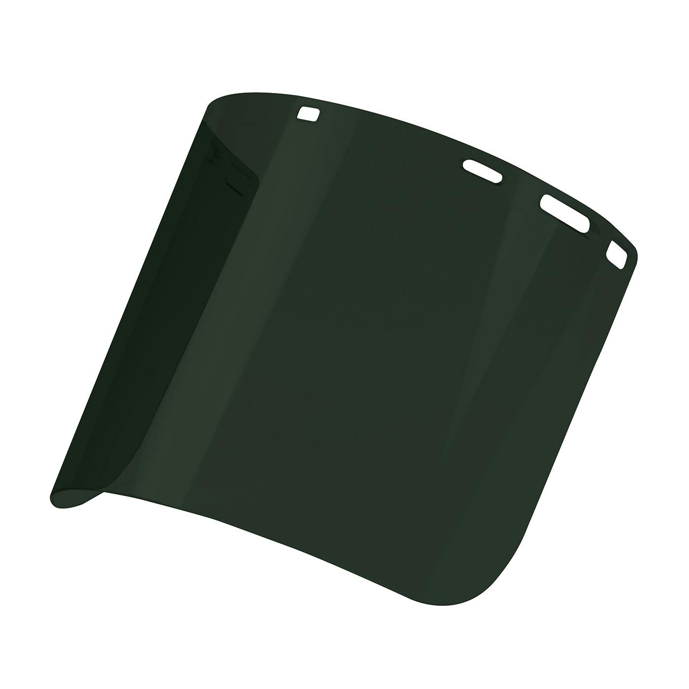 Uncoated Polycarbonate Safety Visor - IR 5.0, Green (251-01-7315) - OS_0