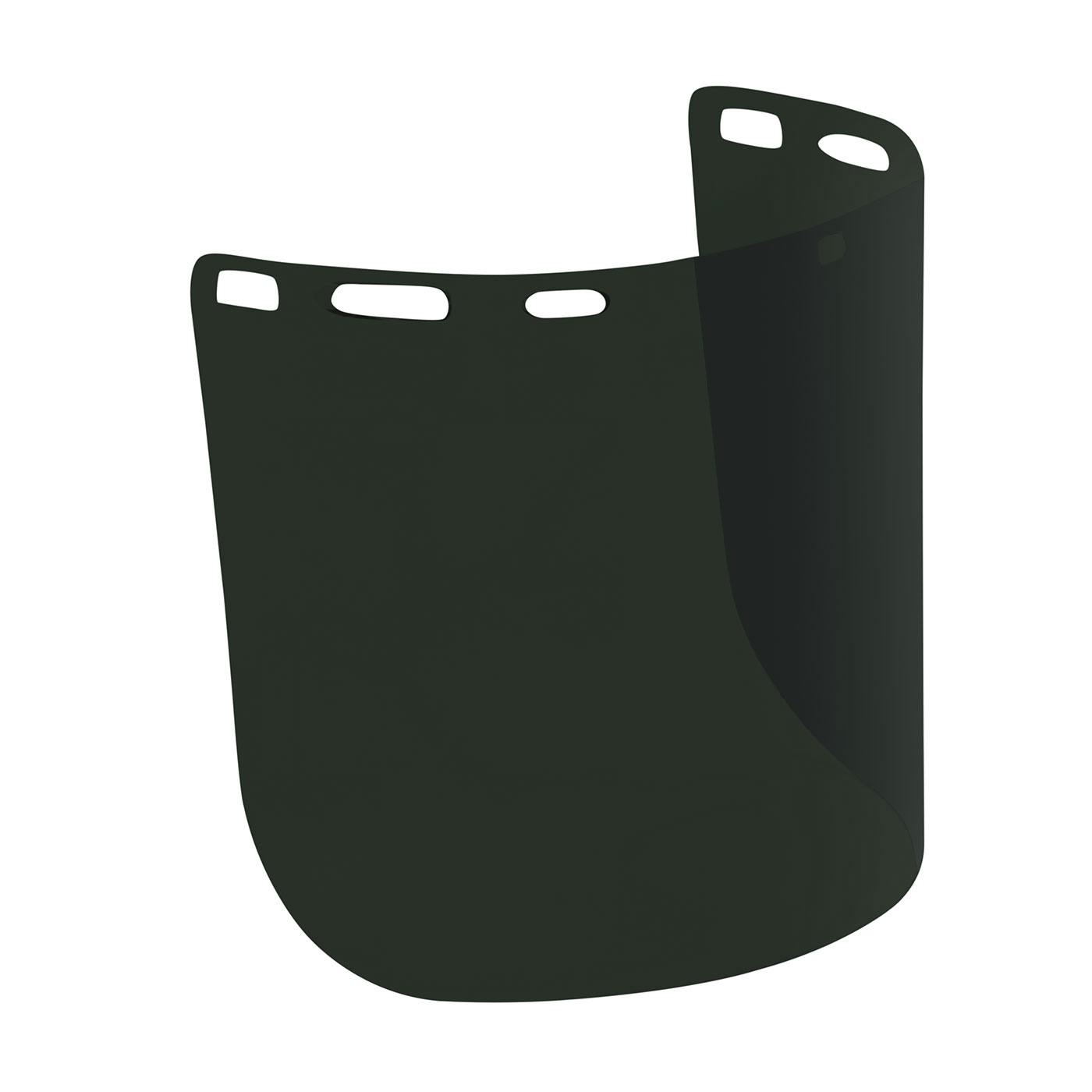 Uncoated Polycarbonate Safety Visor - IR 5.0, Green (251-01-7315) - OS_1