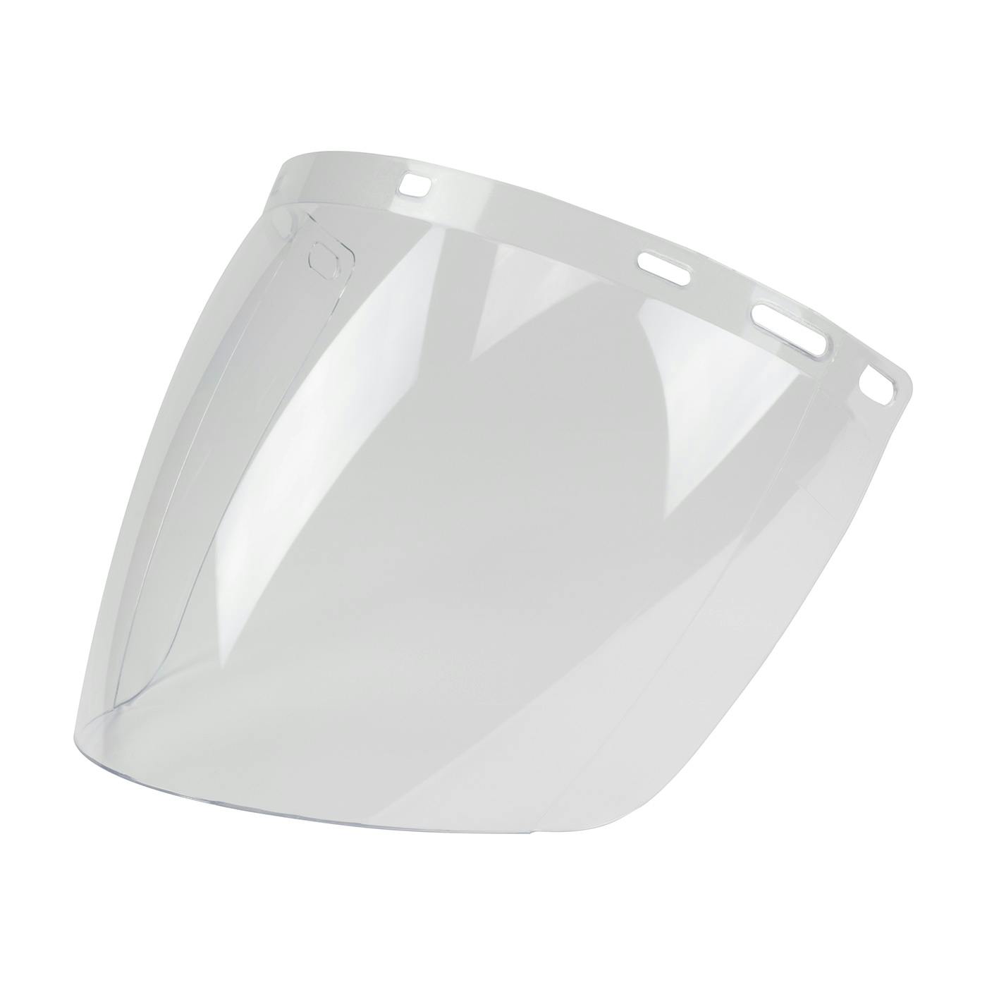 Uncoated Aspherical Polycarbonate Safety Visor - Clear, Clear (251-01-7401) - OS_0