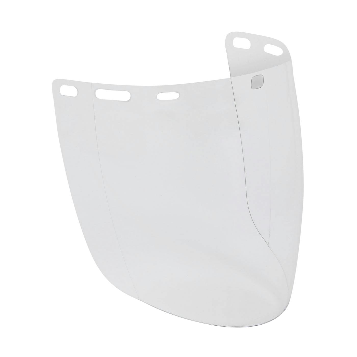 Uncoated Aspherical Polycarbonate Safety Visor - Clear, Clear (251-01-7401) - OS_1