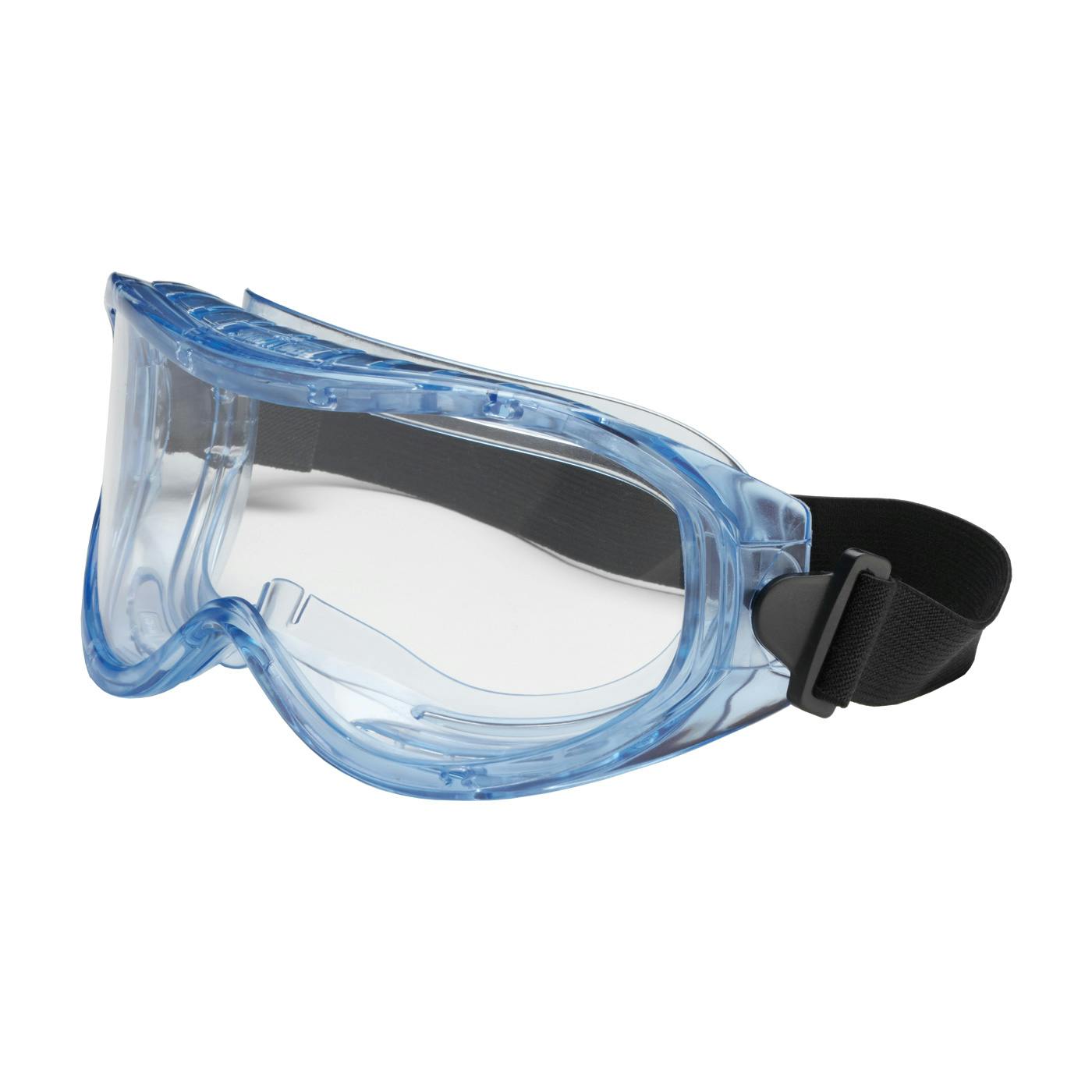 Indirect Vent Goggle with Light Blue Body, Clear Lens and Anti-Scratch Coating, Light Blue (251-5300-000) - OS_0
