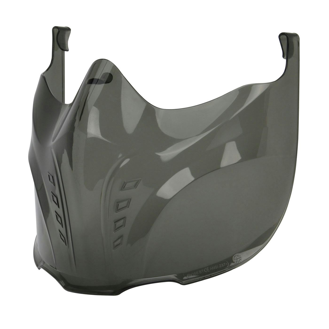 ANSI Rated Polycarbonate Face Shield Attachment for Stone™ Goggle, Gray (251-60-000V) - OS_0