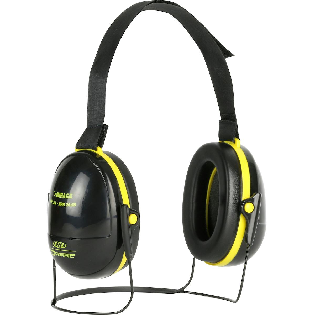 Passive Ear Muff with Neckband - NRR 24, Black (263-NP120) - OS