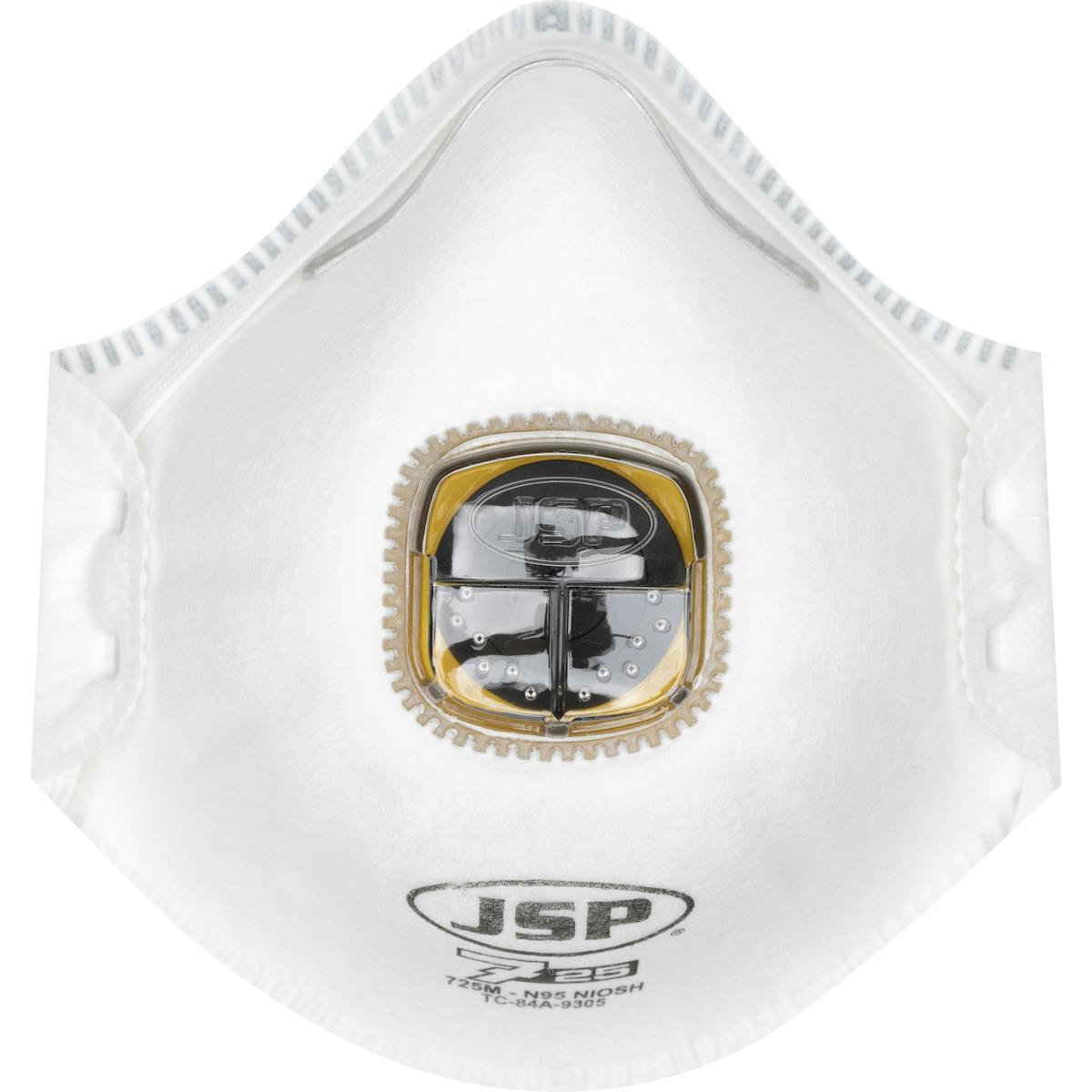 Premium N95 Disposable Respirator with Valve - 10 Pack, White (272-RPD725N95) - OS_1