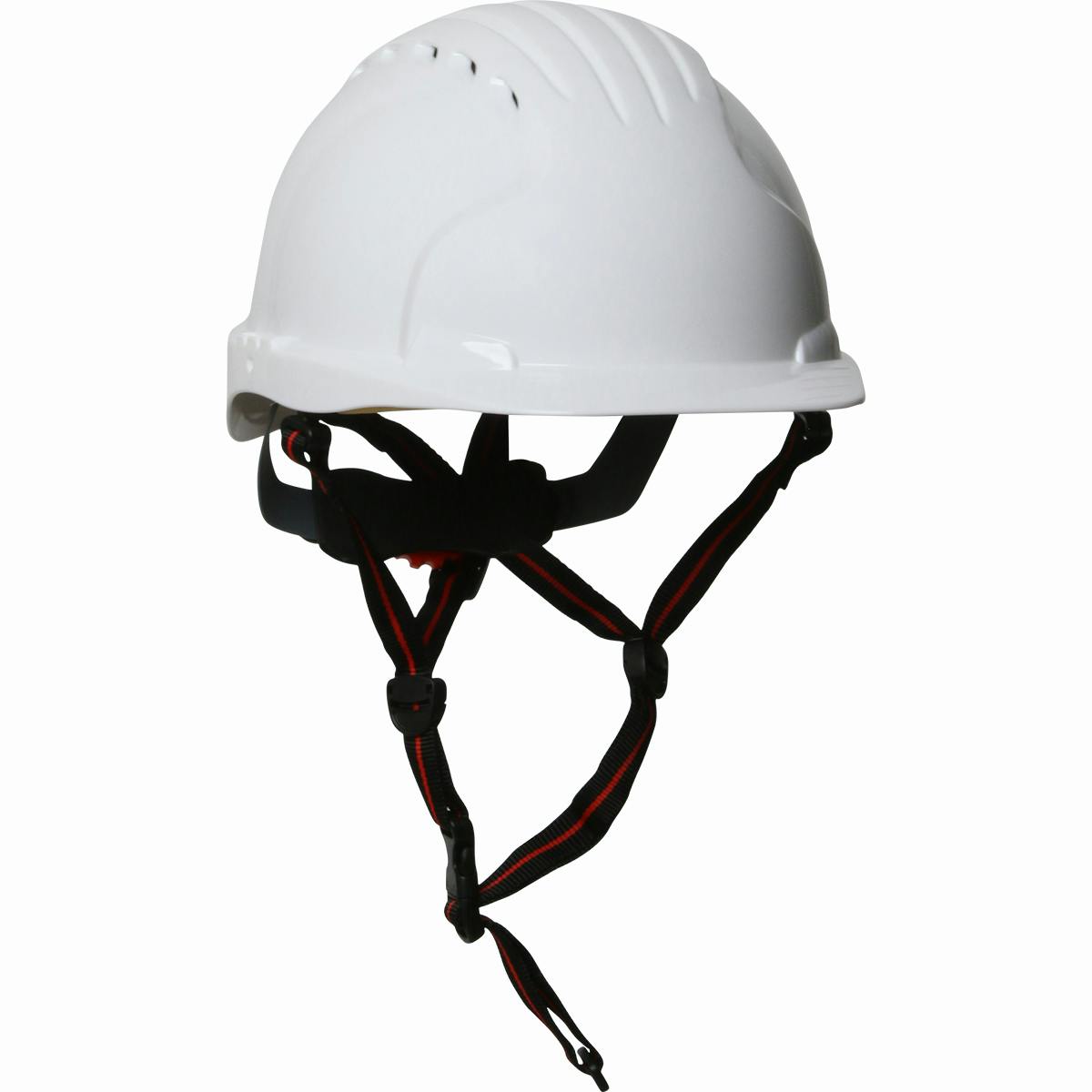 EVO® 6151 Ascend™ Vented, Cap Style Safety Helmet with HDPE Shell, 4-Point Chinstrap, 6-Point Suspension and Wheel Ratchet Adjustment (280-EV6151V-CH)