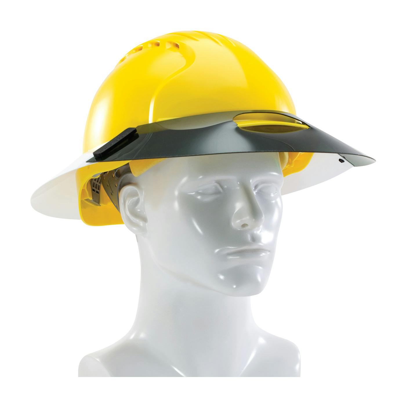 Sun Shade Extensions for Cap Style Hard Hats, Green (281-SSE-CAP) - OS