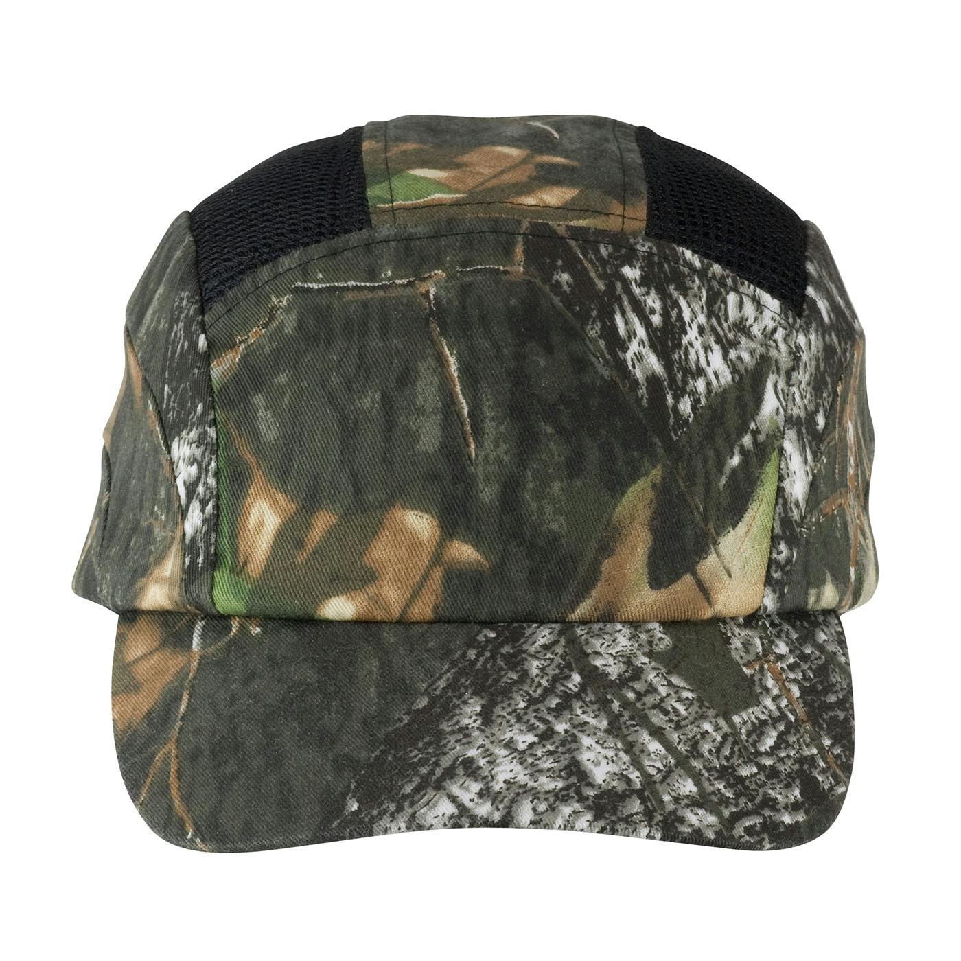 Camouflage Baseball Style Bump Cap with HDPE Protective Liner and Adjustable Back, Camouflage (282-ABR170-CAMO) - OS