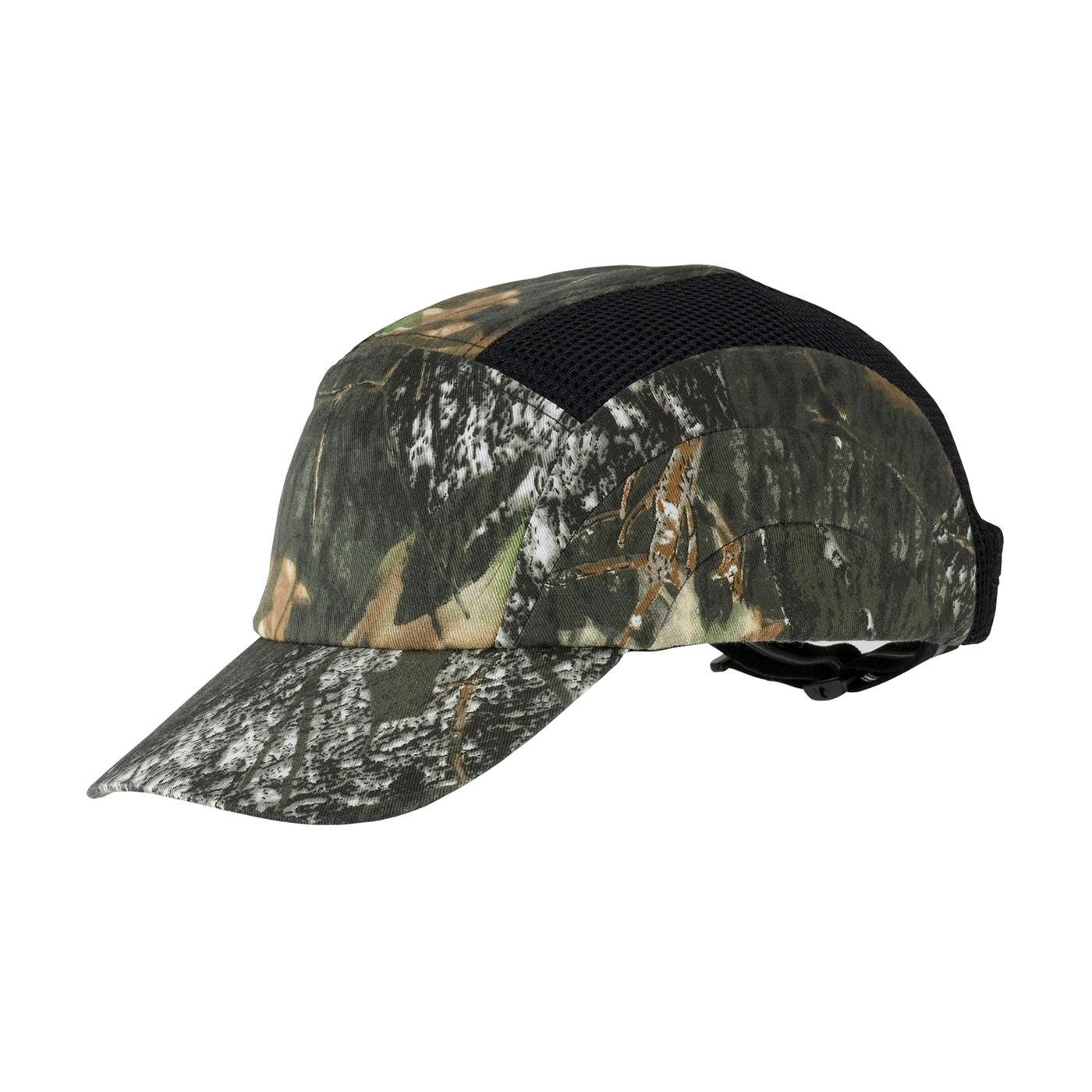 Camouflage Baseball Style Bump Cap with HDPE Protective Liner and Adjustable Back, Camouflage (282-ABR170-CAMO) - OS_1