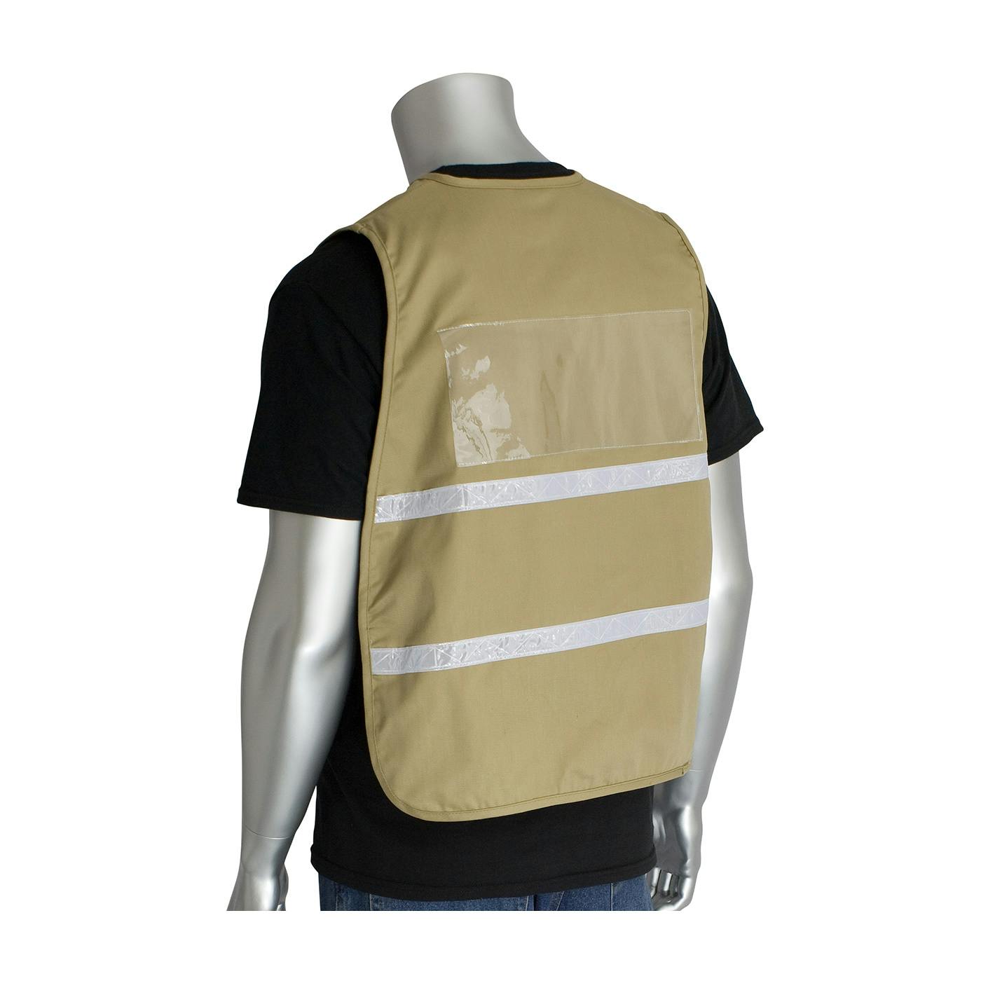 Non-ANSI Incident Command Vest - Cotton/Polyester Blend, Tan (300-2506)_0