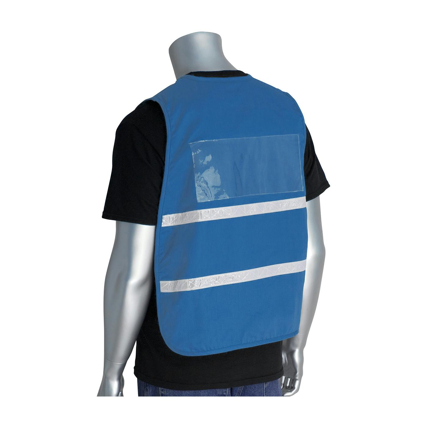 Non-ANSI Incident Command Vest - Cotton/Polyester Blend, Light Blue (300-2509)_0