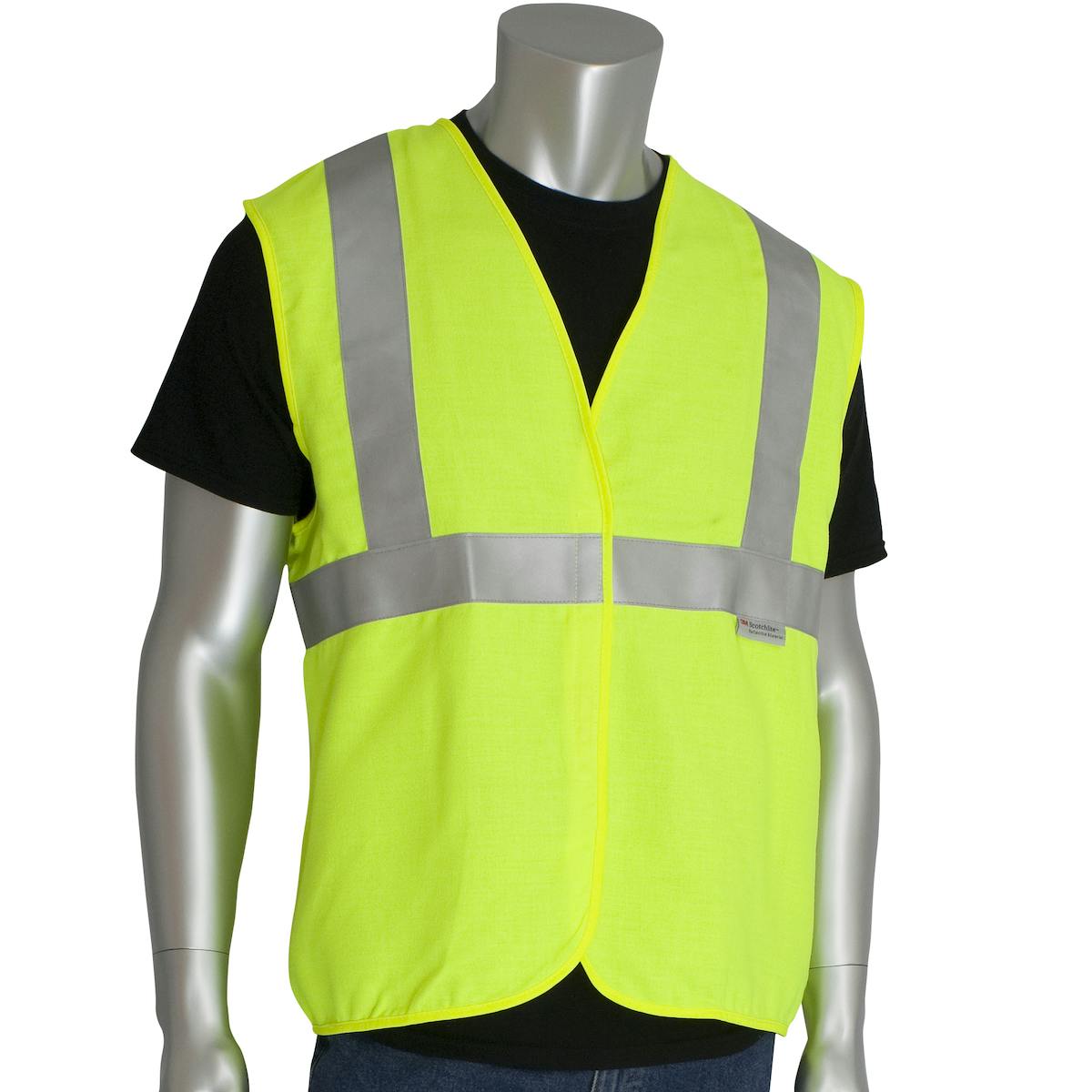 ANSI Type R Class 2 AR/FR Solid Vest, Hi-Vis Yellow (305-2200)_0