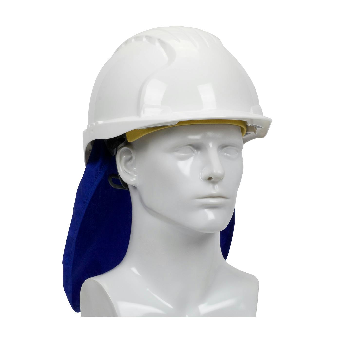 Evaporative Cooling Hard Hat Pad with Neck Shade, Blue (396-405) - OS_3