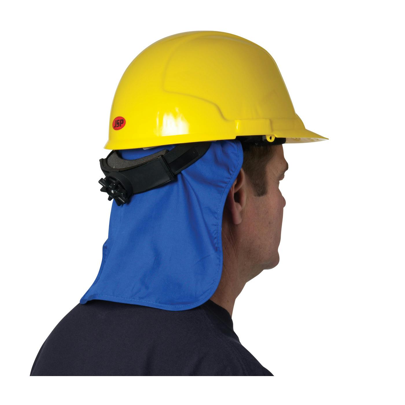 Evaporative Cooling Hard Hat Pad with Neck Shade, Blue (396-405) - OS_4