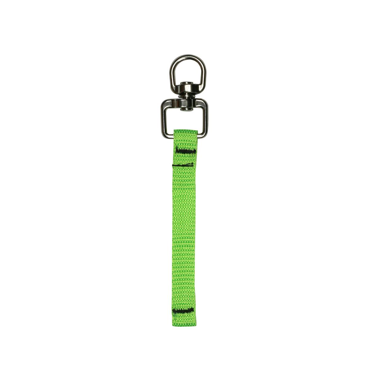 Webbing Tool Connector 4.5" - 3 lbs. maximum load limit - Retail Packaged, Green (533-100352) - OS_1