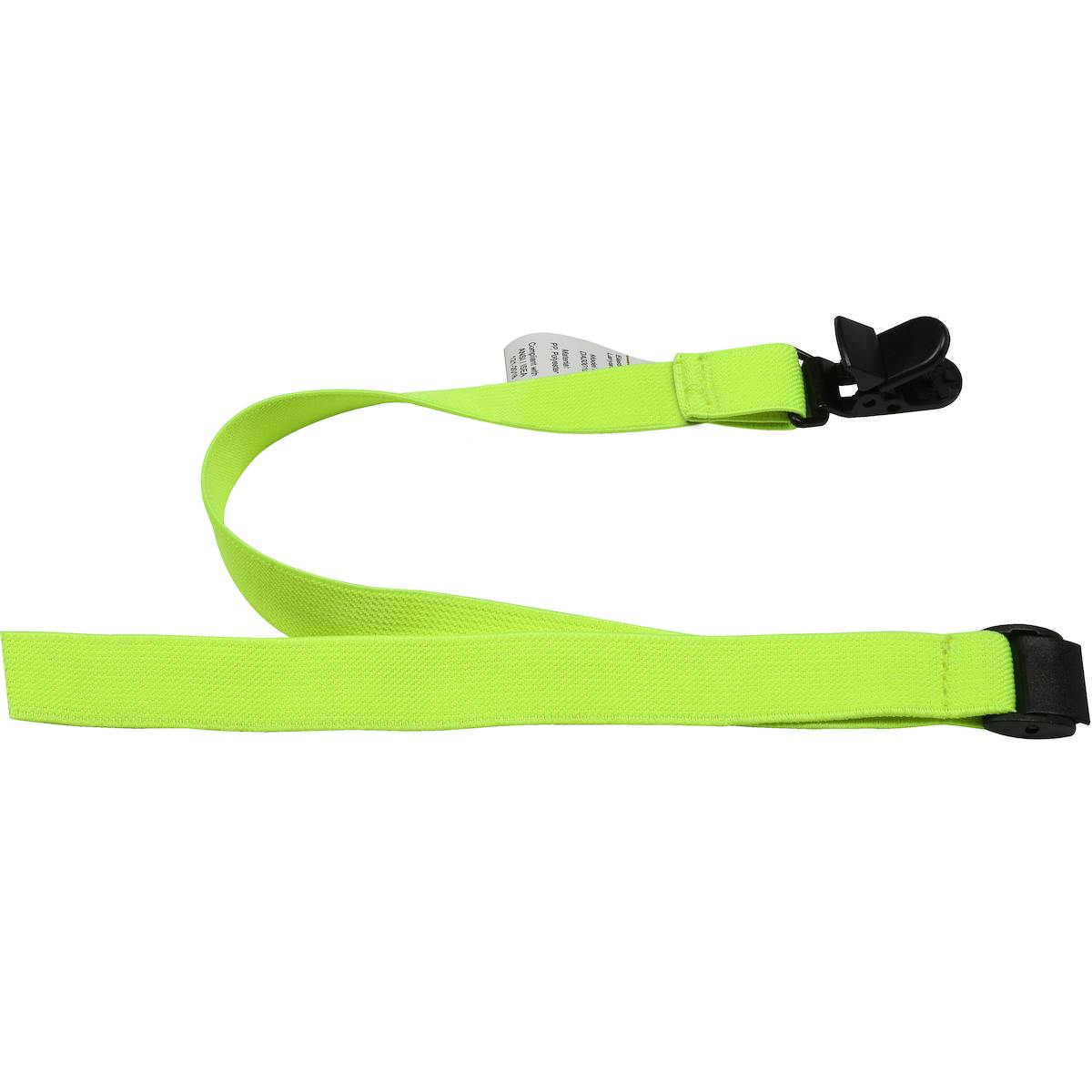 Hard Hat Lanyard - 2 lbs. maximum load limit - Retail Packaged, Lime (533-300101) - OS_1