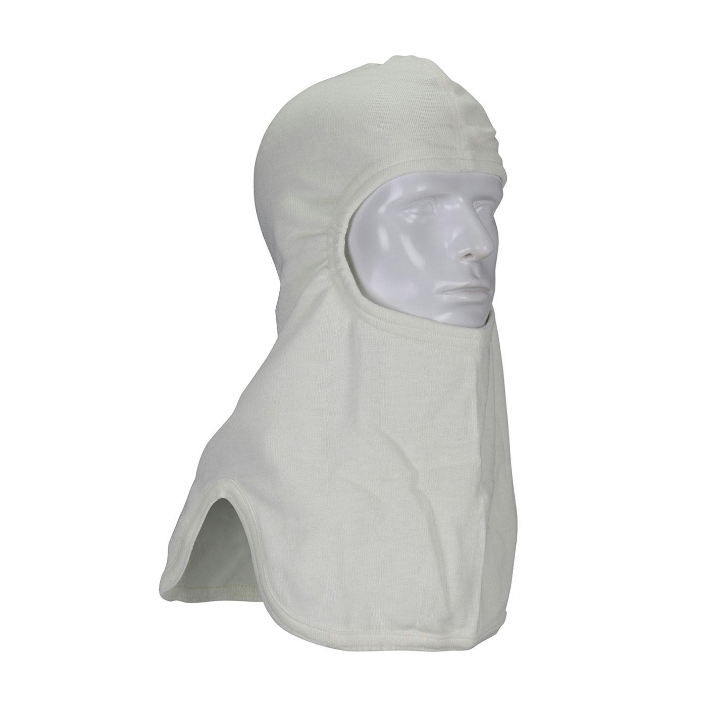Nomex® / Lenzing FR Hood with Tri-Cut Design - Full Face, White (906-2080NOL7) - OS_1
