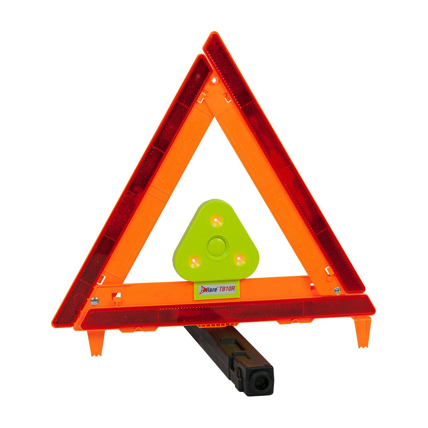 Safety & Emergency Beacon for Safety Triangles - Flashing Red, Red (939-TB10-R) - 4