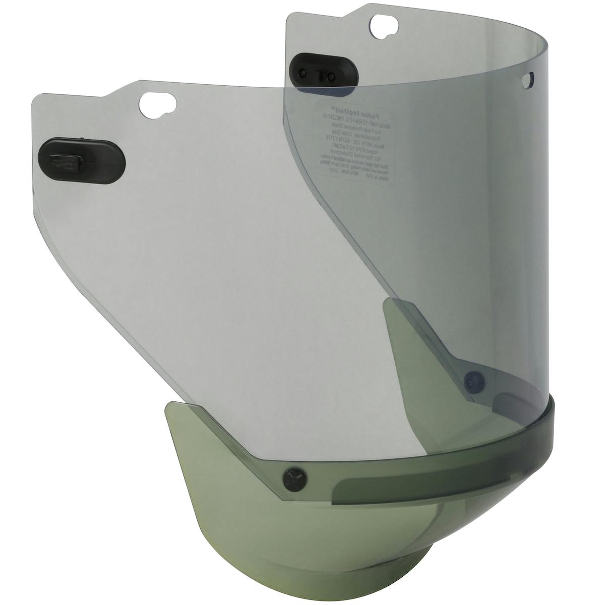 Premium AF Coated High Transparency Arc Shield Replacement - 12 Cal/cm2, Gray (9400-55502) - OS_1