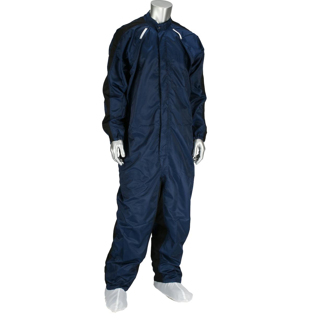 Auto Grid  Paint / Powder Coating Coverall, Navy (CCNCHR-62NV-5PK)_0