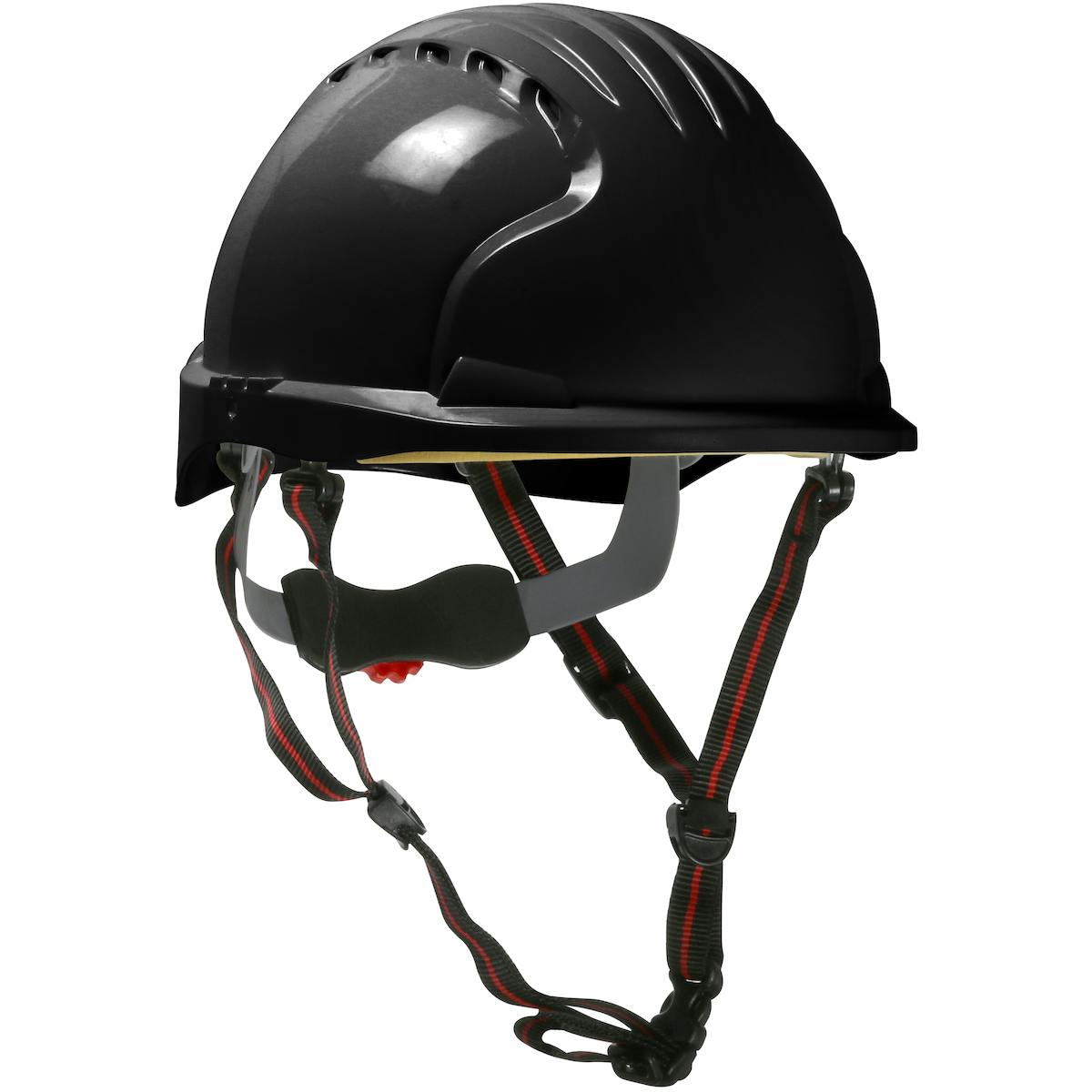 EVO® 6151 Ascend™ EVO® 6151 Ascend™ Standard Brim Safety Helmet with HDPE Shell, 4-Point Chinstrap, 6-Point Suspension and Wheel Ratchet Adjustment (280-EV6151-CH)