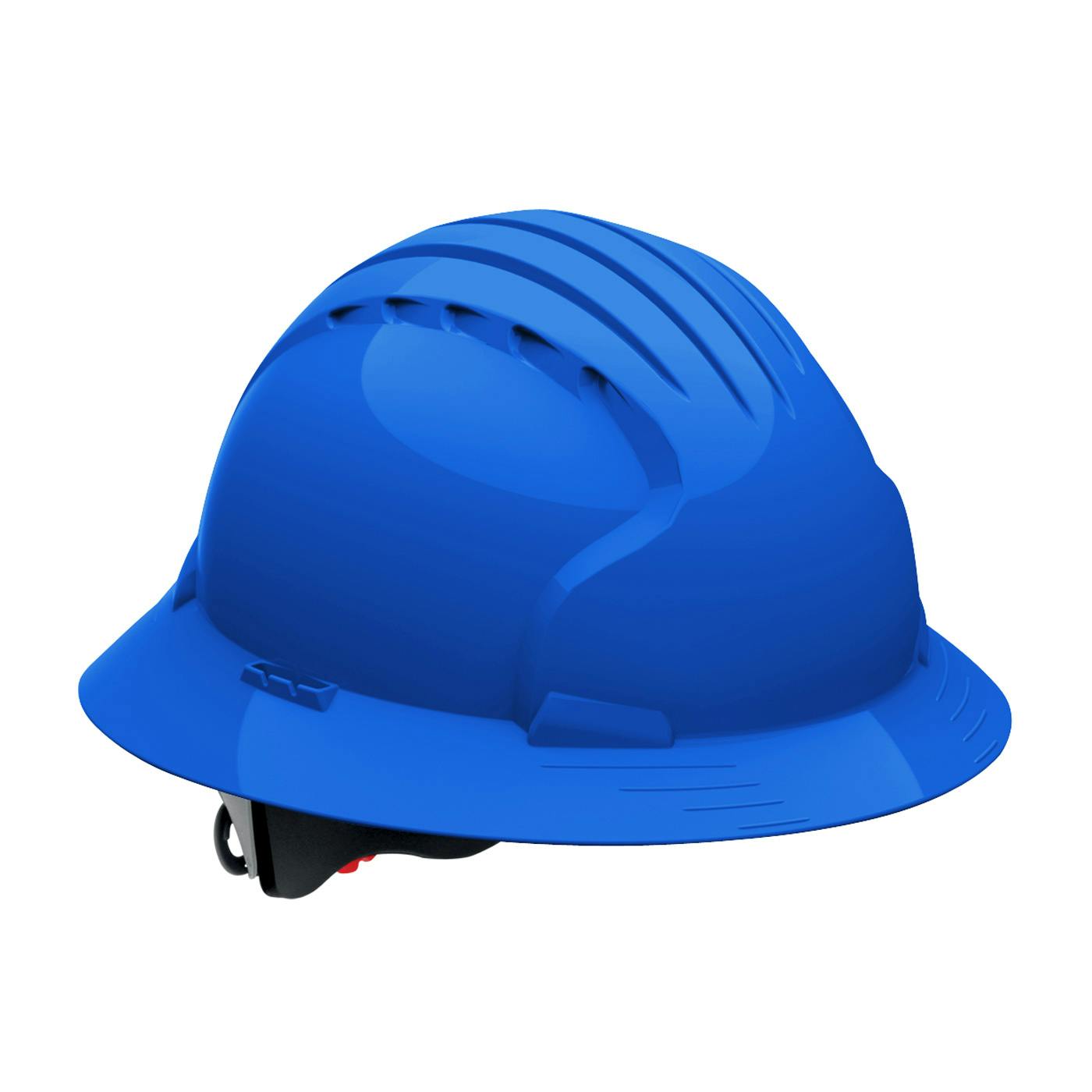 Evolution® Deluxe 6161 Full Brim Hard Hat with HDPE Shell, 6-Point Polyester Suspension and Wheel Ratchet Adjustment (280-EV6161)_0