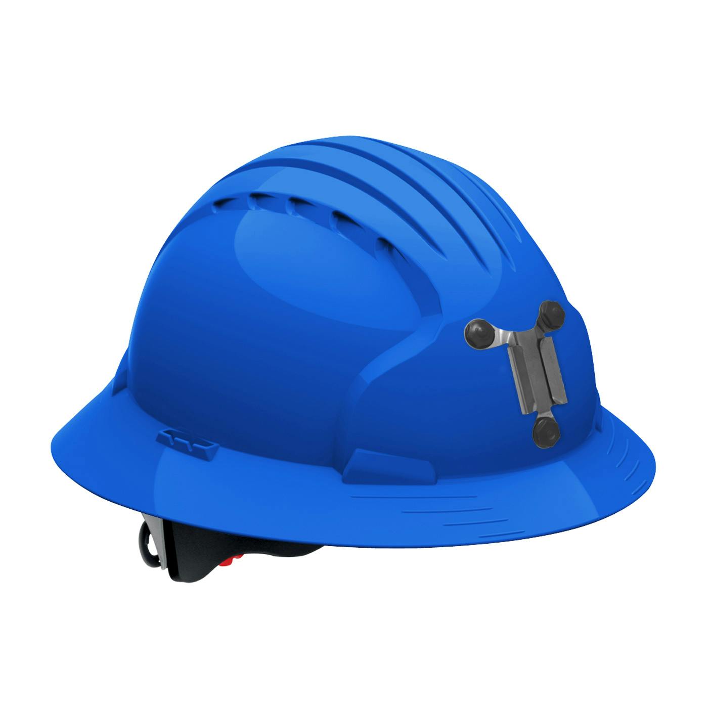 Evolution® Deluxe 6161 Full Brim Mining Hard Hat with HDPE Shell, 6-Point Polyester Suspension and Wheel Ratchet Adjustment (280-EV6161M)