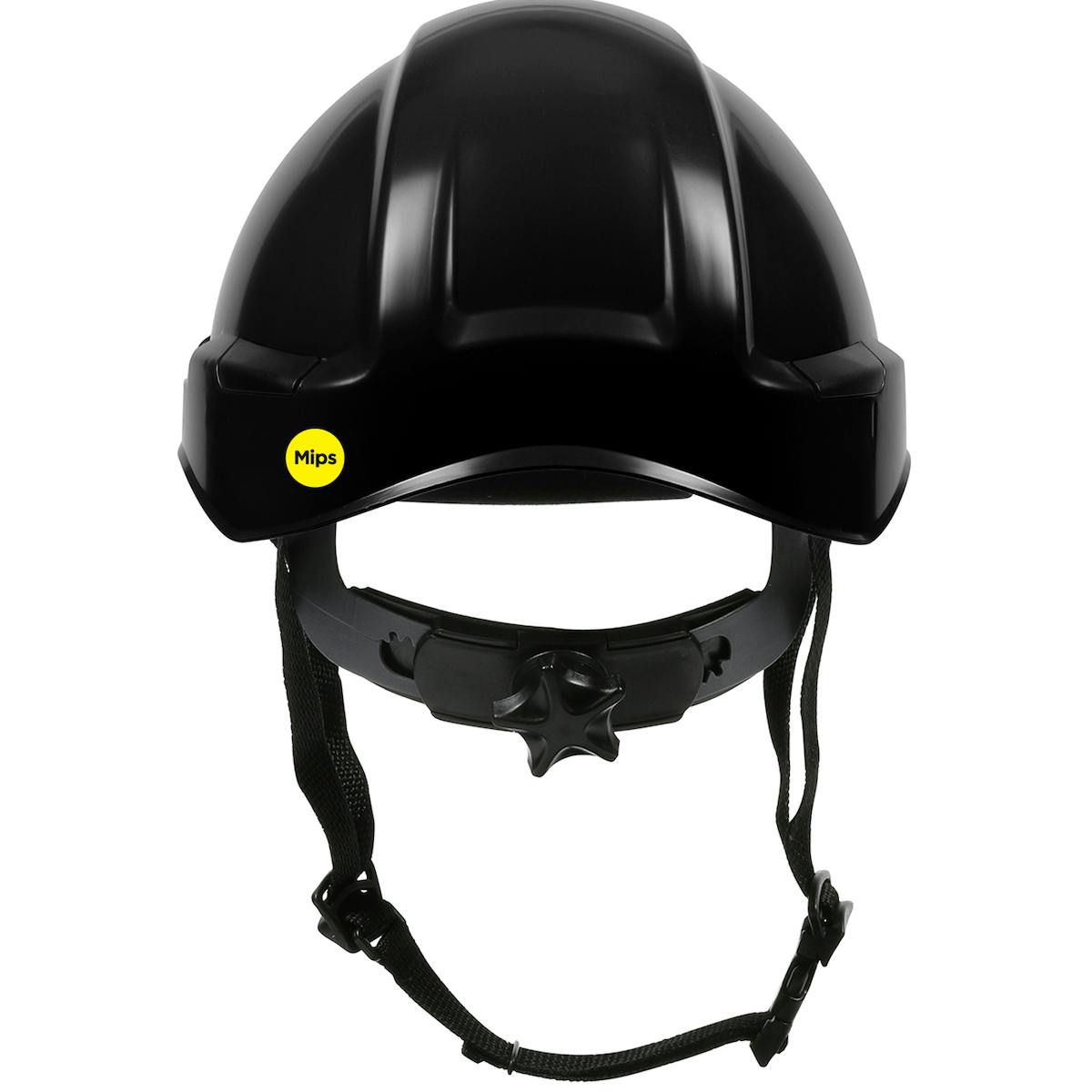 Rocky™ Industrial Climbing Helmet with Mips® Technology, Polycarbonate/ABS Shell, Hi-Density Foam Impact Liner, Nylon Suspension, Wheel Ratchet Adjustment and 4-Point Chin Strap (280-HP142RM)