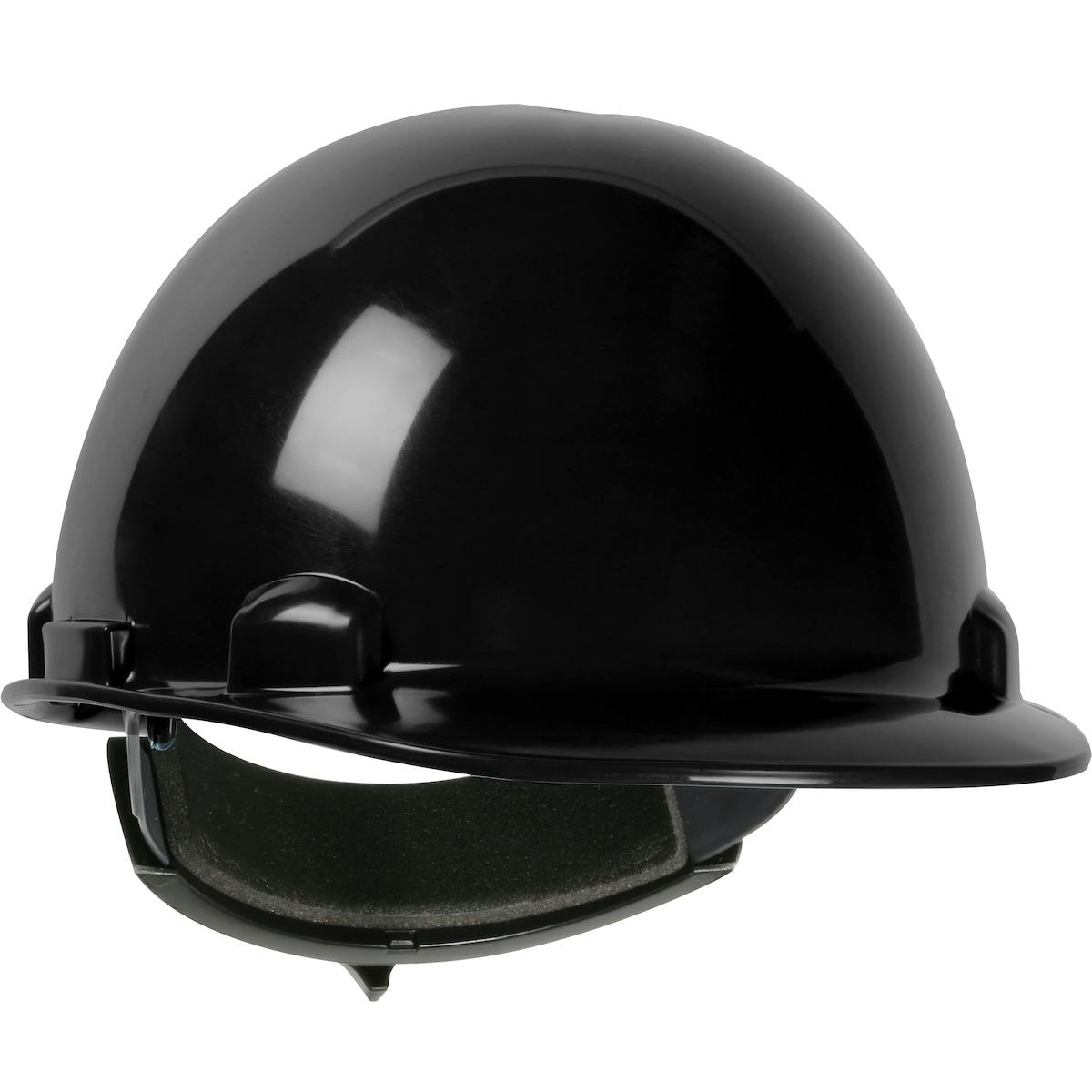Dom™ Cap Style Smooth Dome Hard Hat with HDPE Shell, 4-Point Textile Suspension and Wheel-Ratchet Adjustment (280-HP341R)