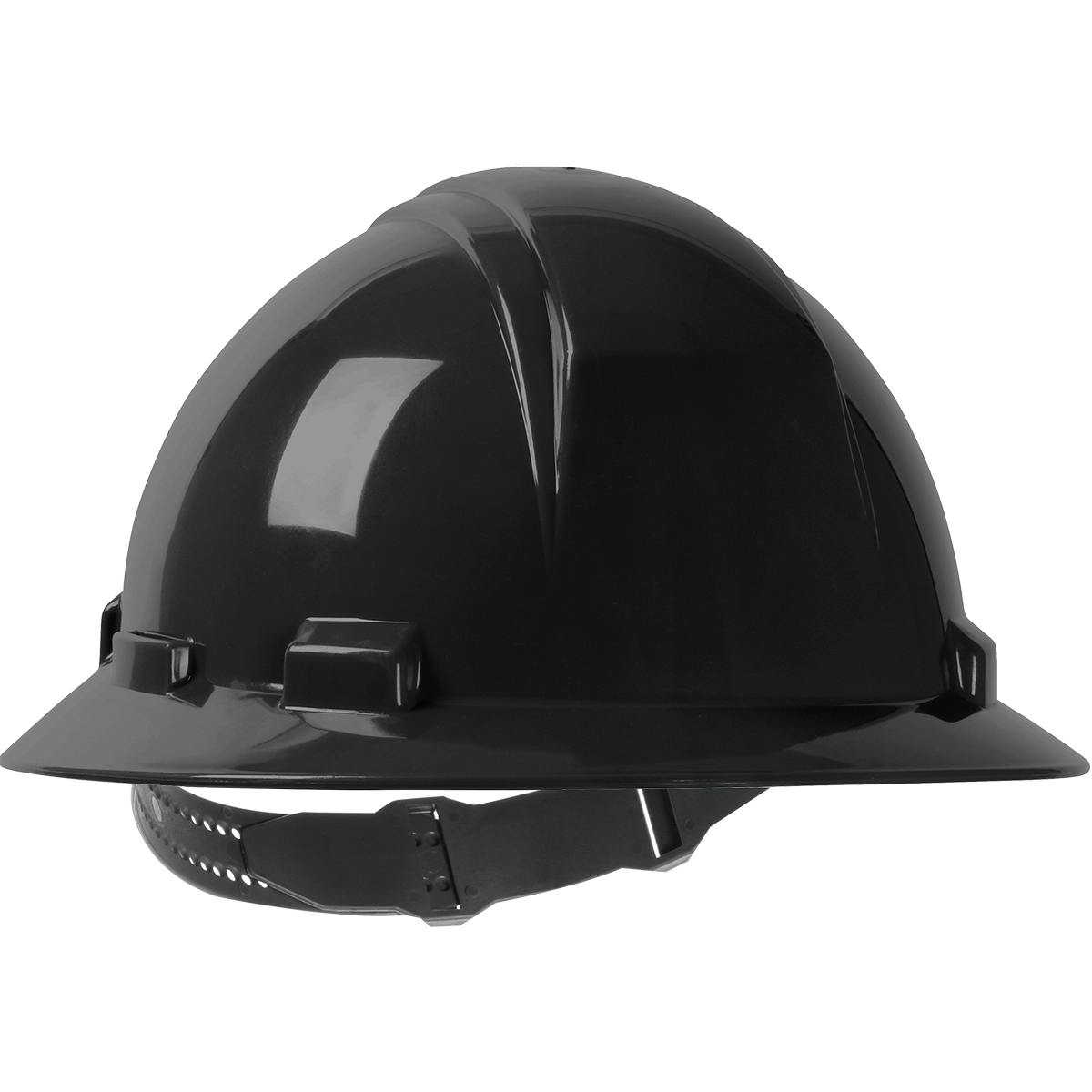 Kilimanjaro™ Full Brim Hard Hat with HDPE Shell, 4-Point Textile Suspension and Pin-Lock Adjustment (280-HP641)